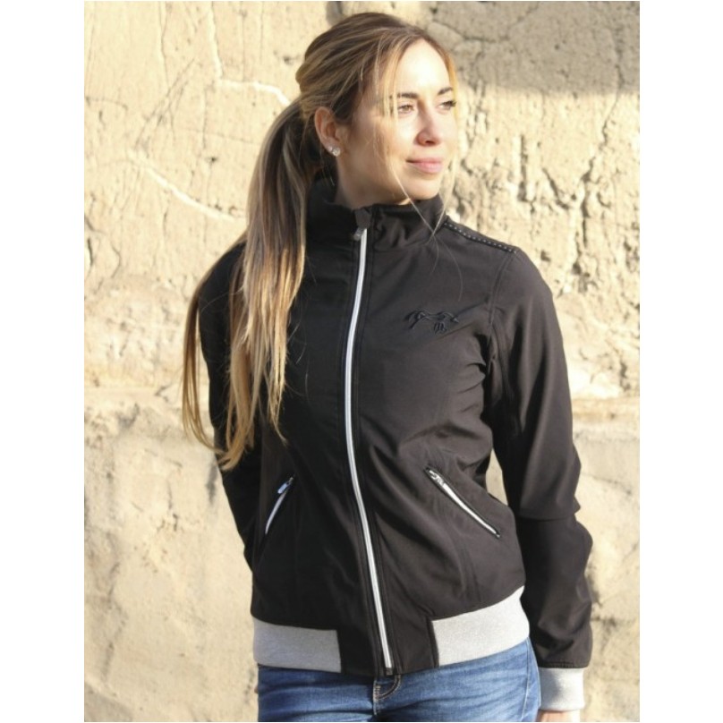 Damen Reitjacke FUJI schwarz