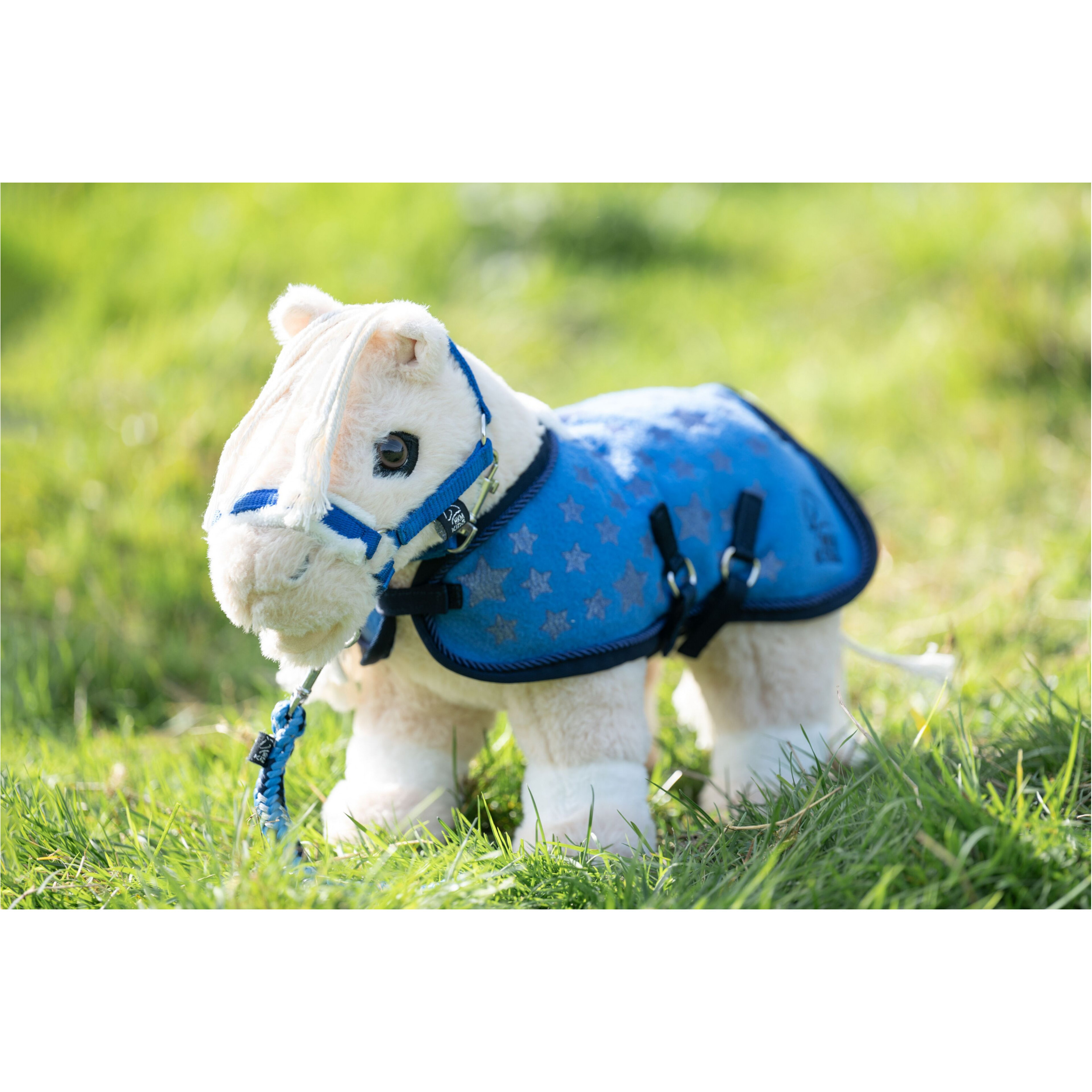 Starset CUDDLE PONY blau mit Sternenmuster