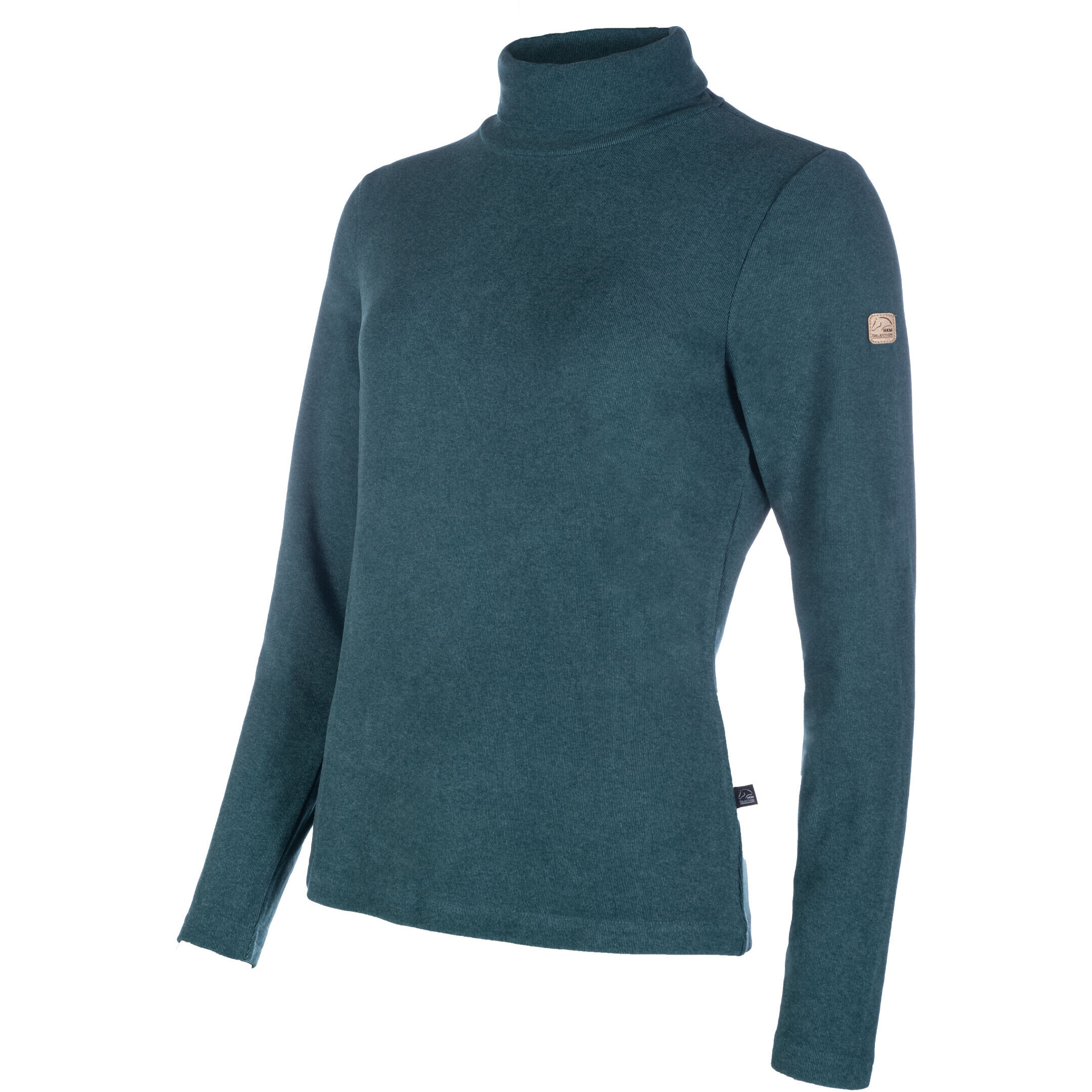 Damen Rollkragenshirt MARRAKESH petrol