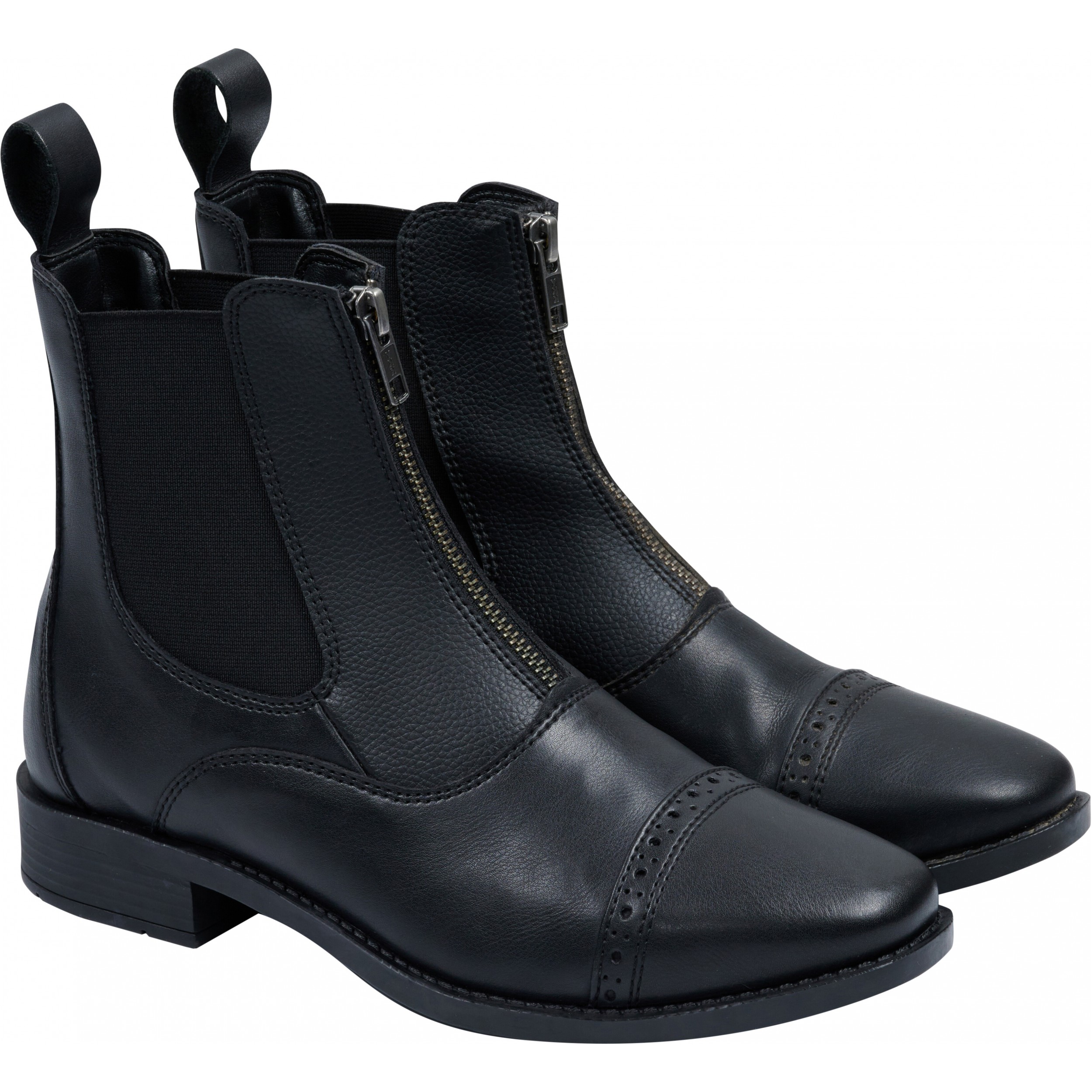 Jodhpur Reitstiefeletten FARROW veganes Leder schwarz