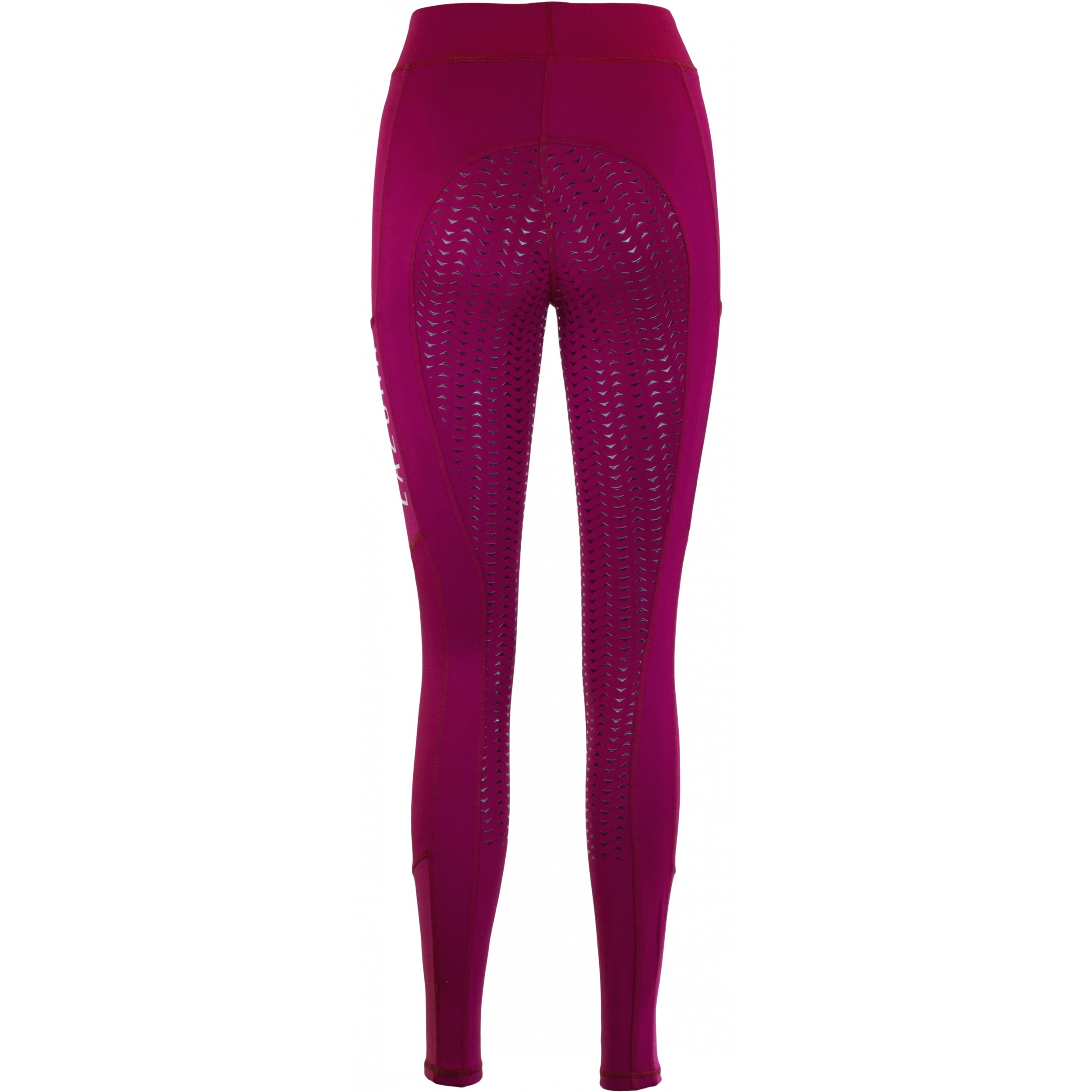 Kinder Reitleggings Silikon Vollbesatz EMILIA cranberry