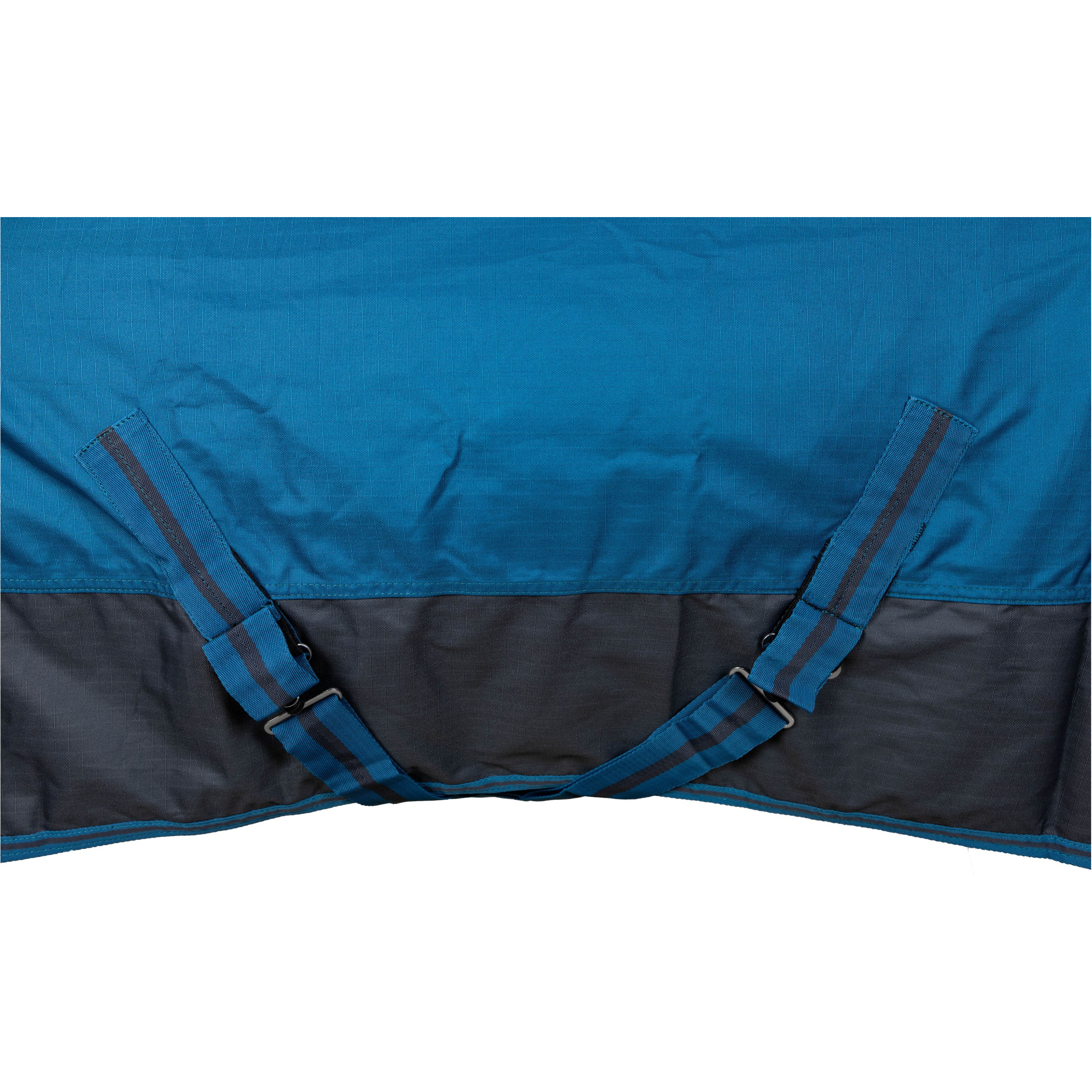 Weidedecke Polarfleece 600D BASICLINE petrol/graphit