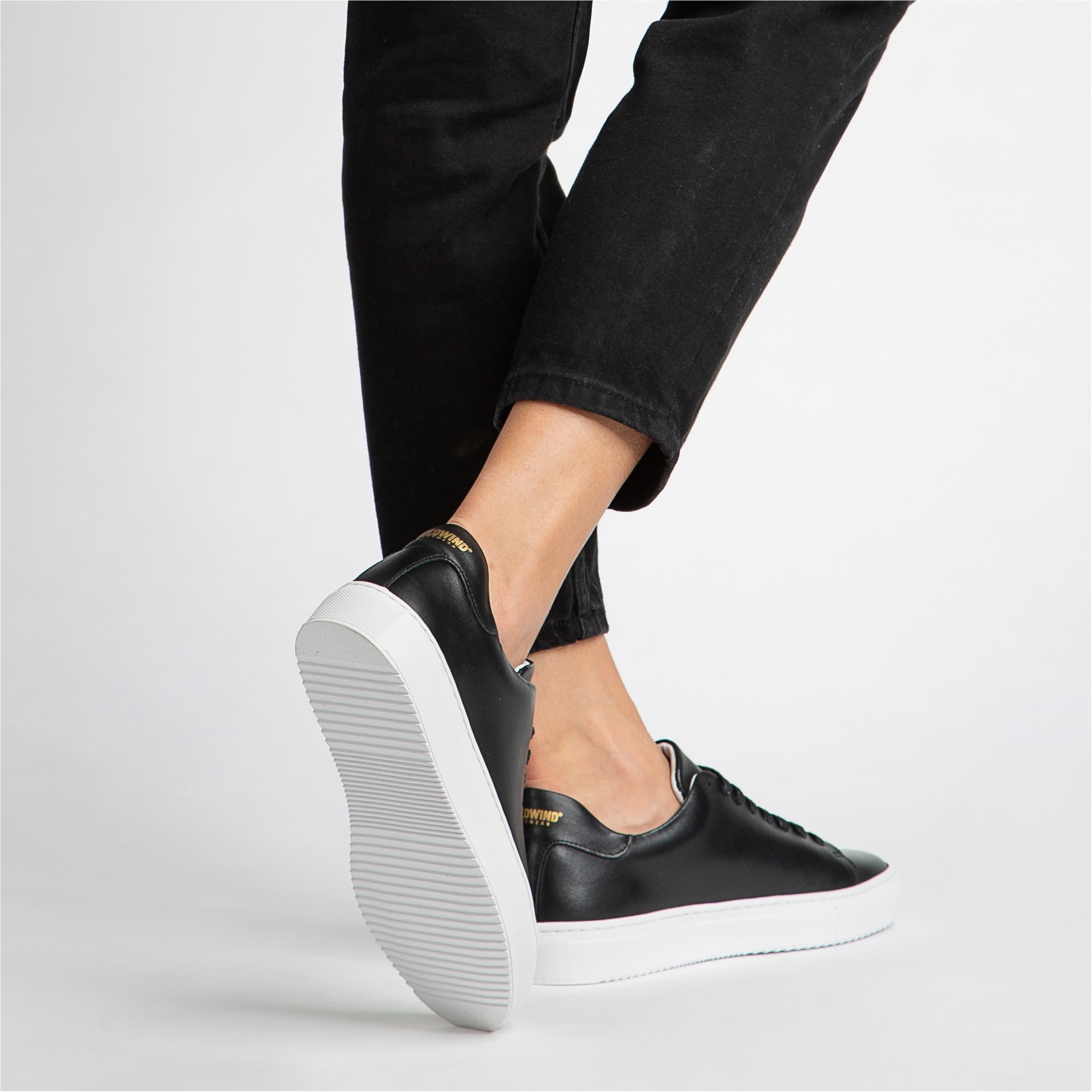 Sneaker ASHTON Nappaleder schwarz