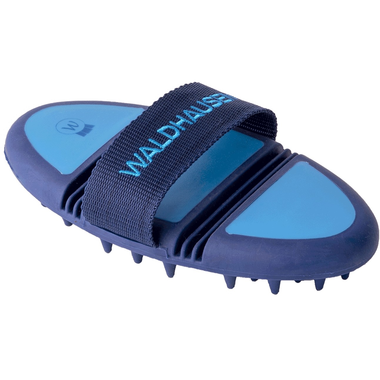 Massage-Striegel FLEX azurblau/blau