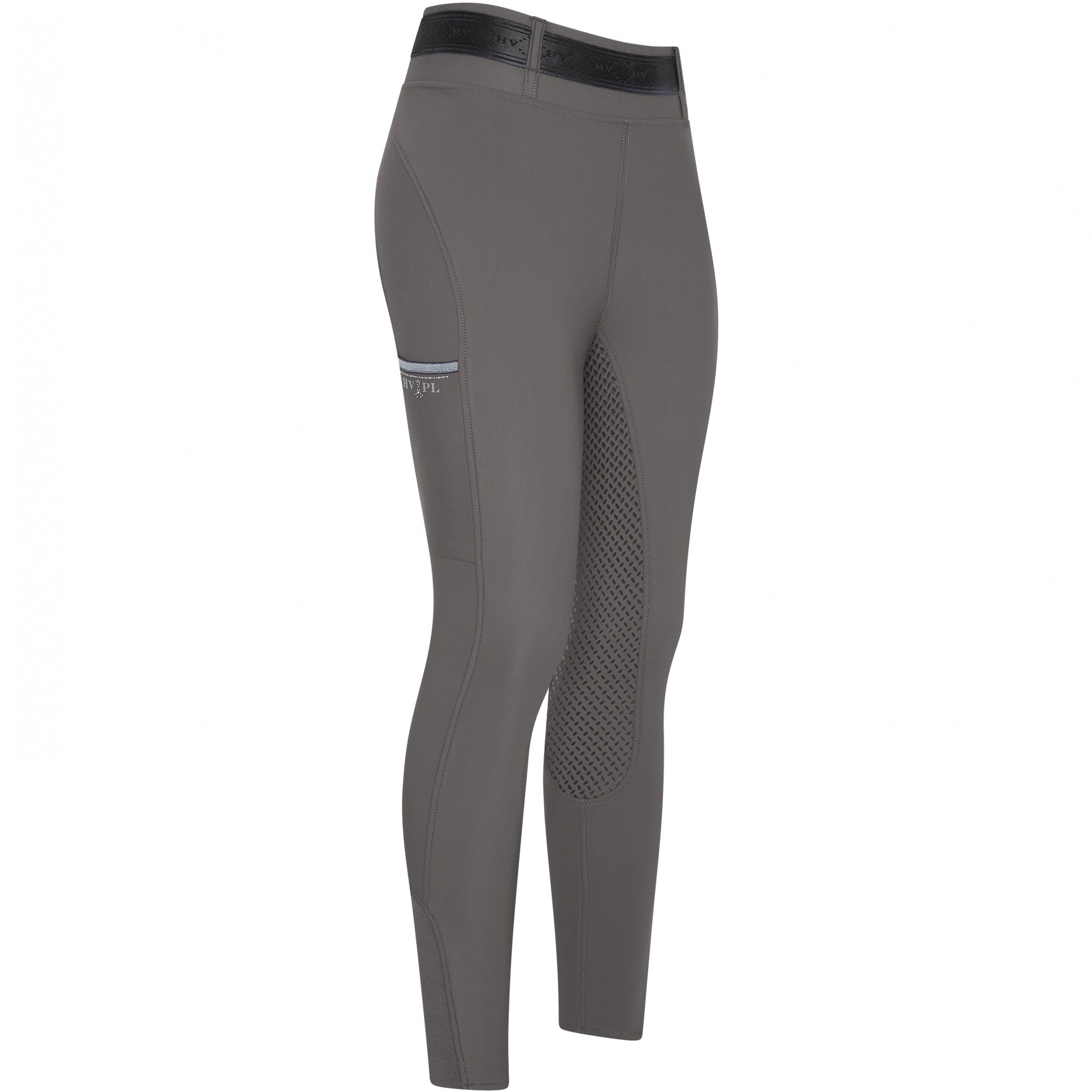 Damen Reitleggings Silikon Vollbesatz HVPClarissa ultimate grey