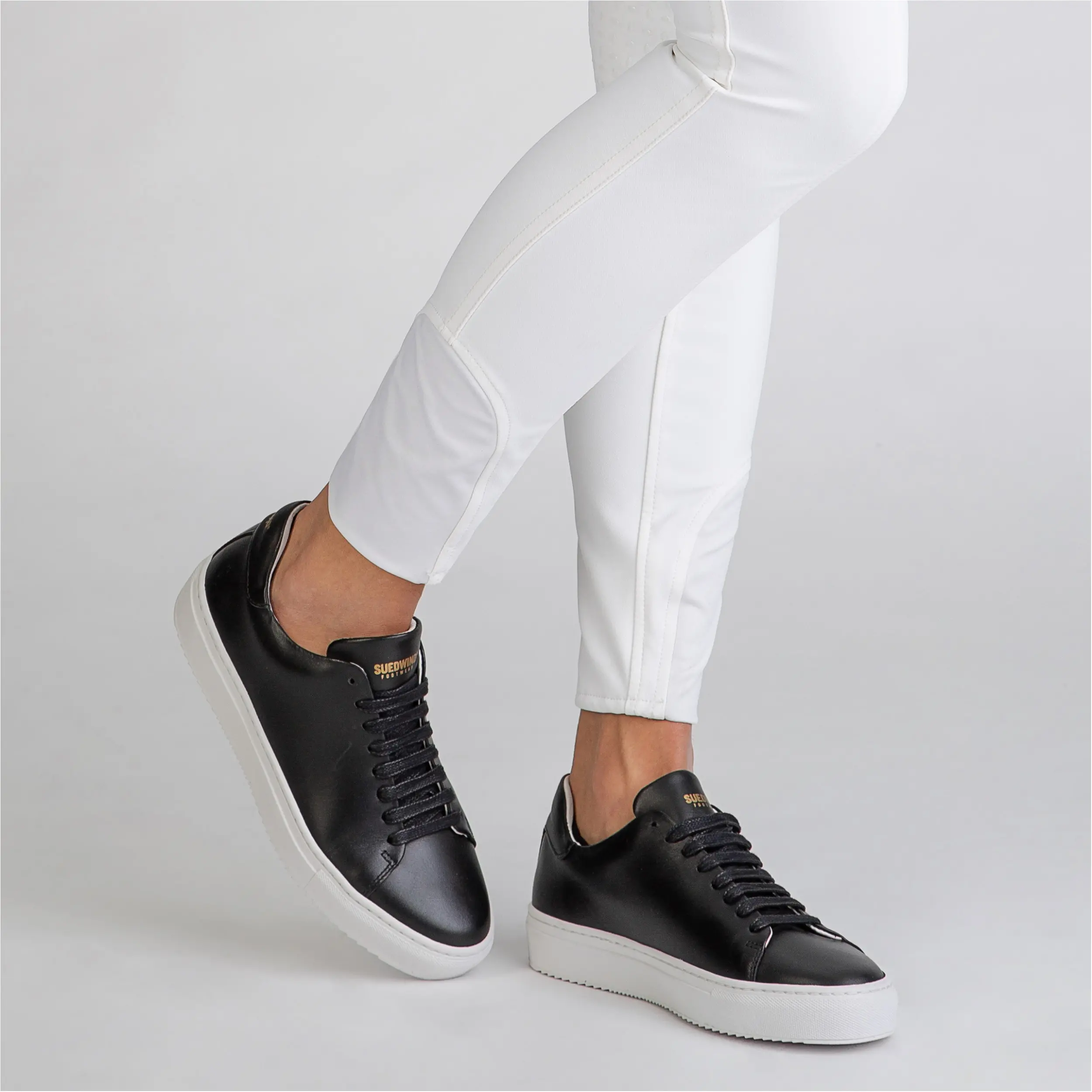 Sneaker ASHTON Nappaleder schwarz