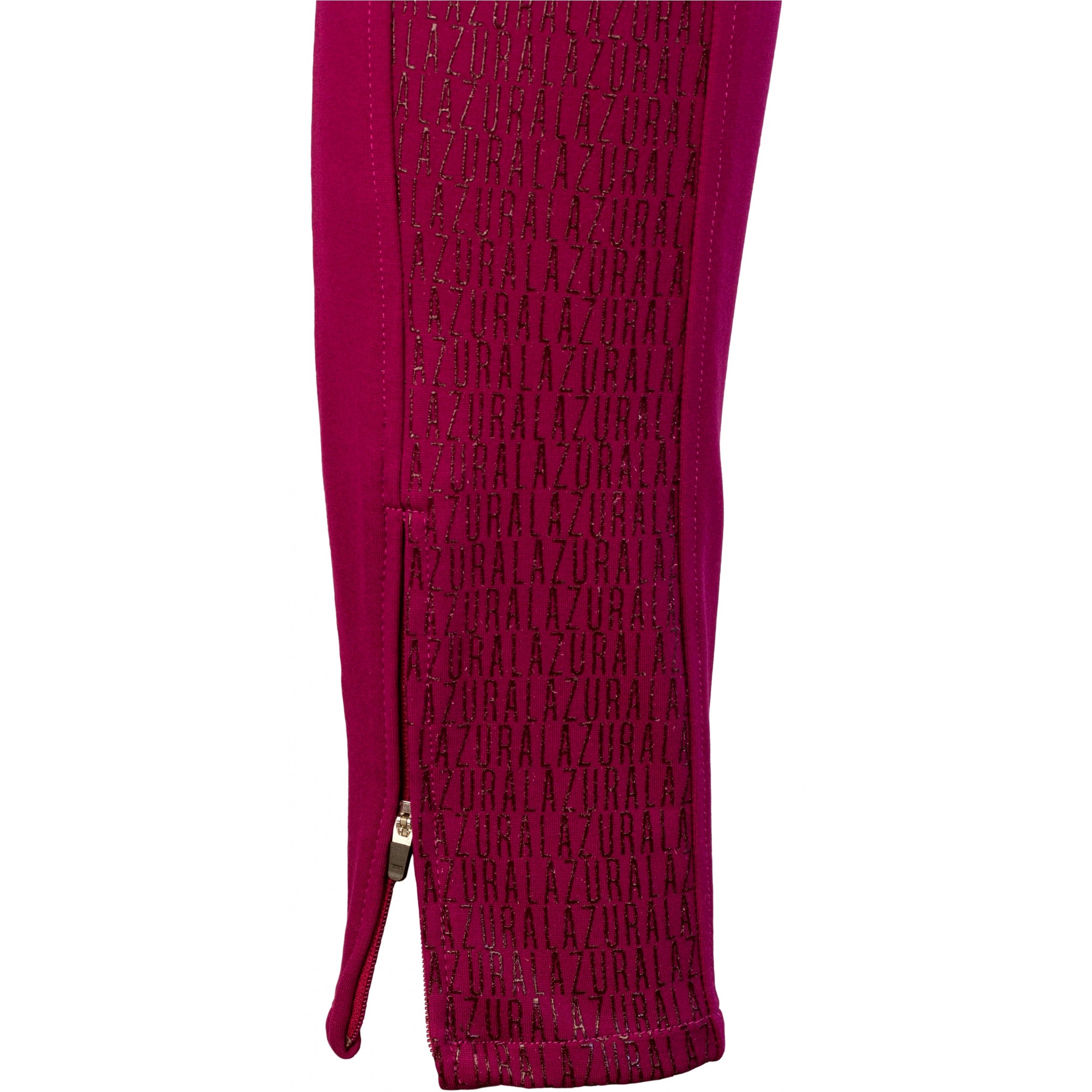 Damen Reitleggings Silikon Vollbesatz DIANA cranberry