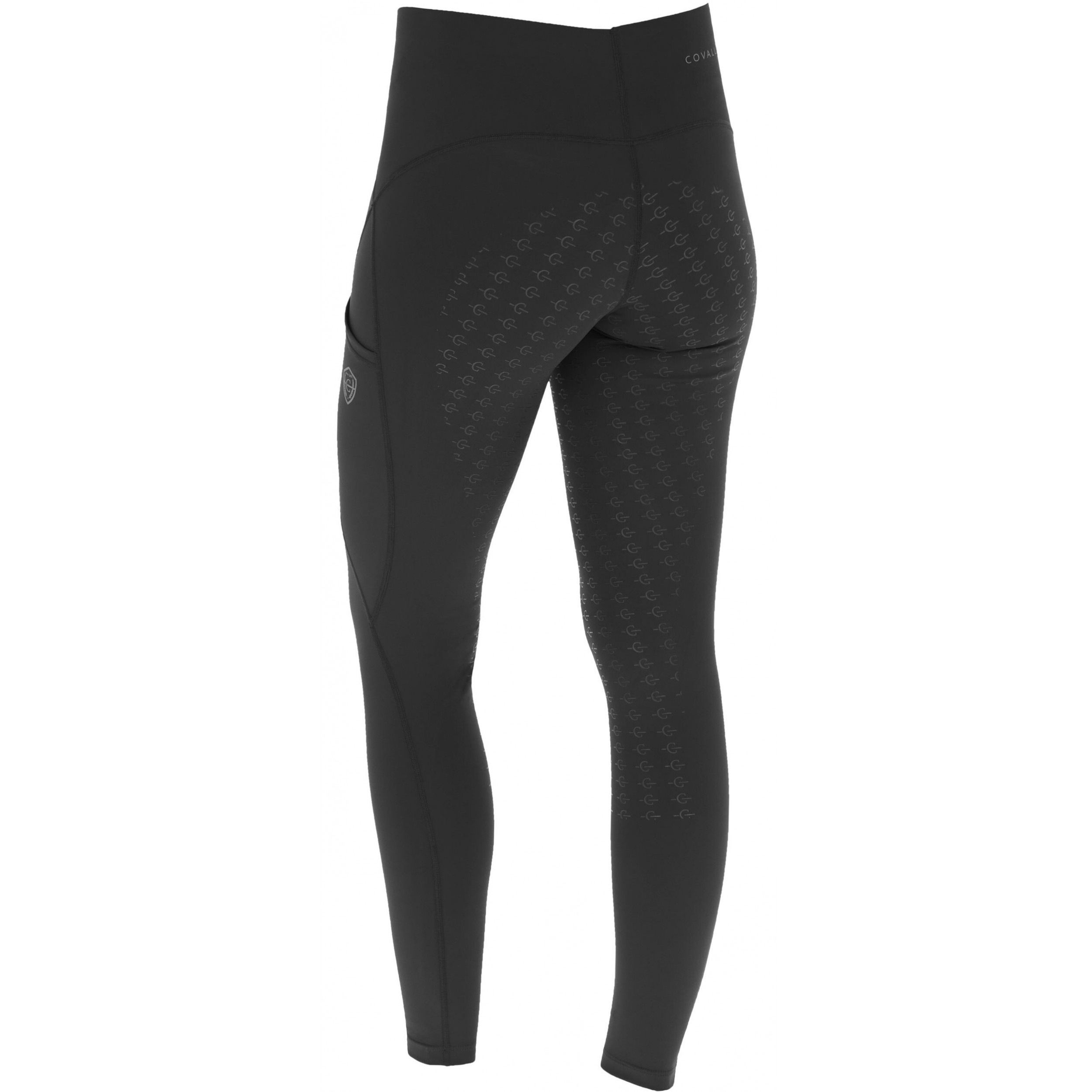 Damen Reitleggings Silikon Vollbesatz F/S 2025 black