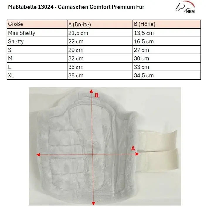 Gamaschen COMFORT PREMIUM FUR dunkellila