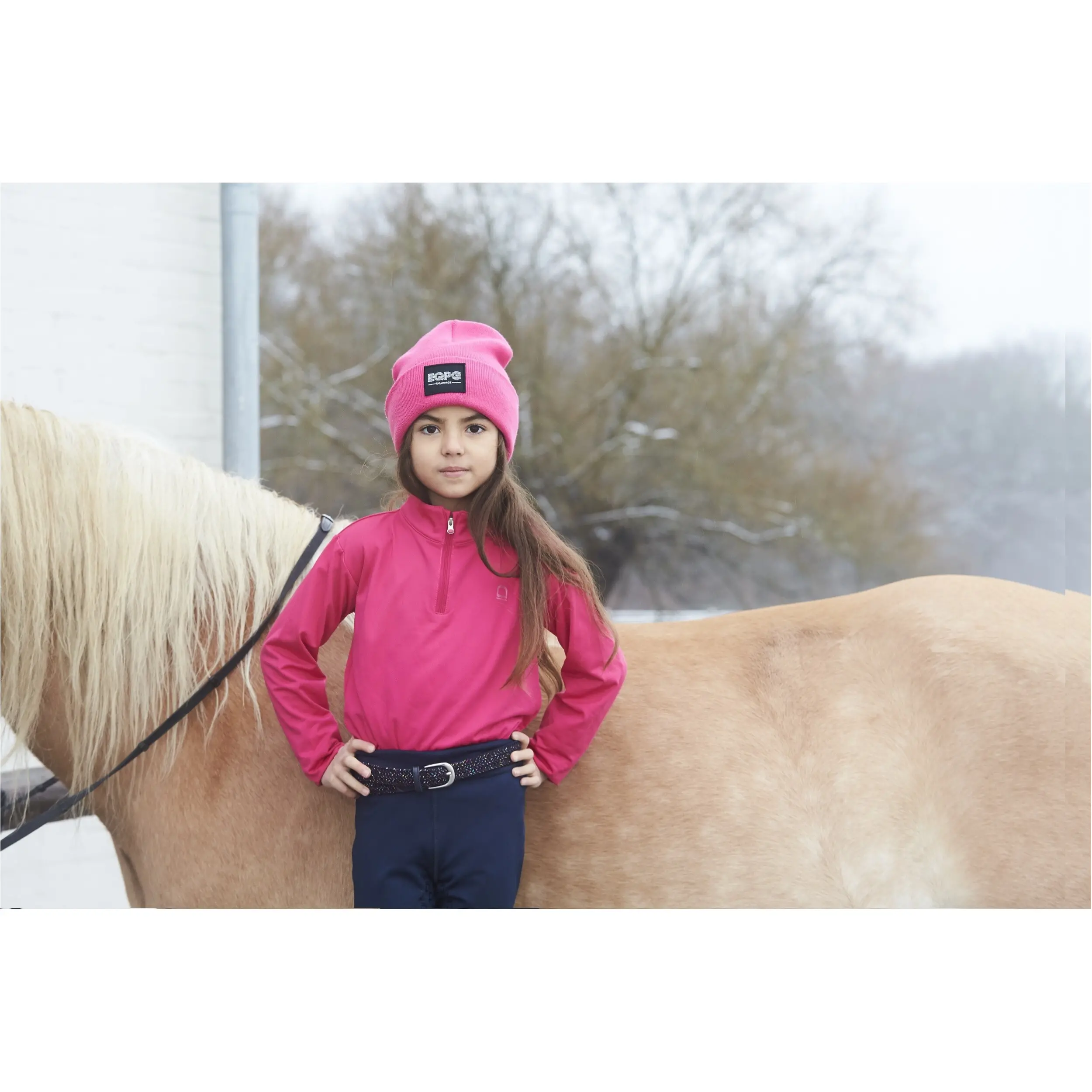 Kinder Funktionsshirt KOLYMA pink peacock