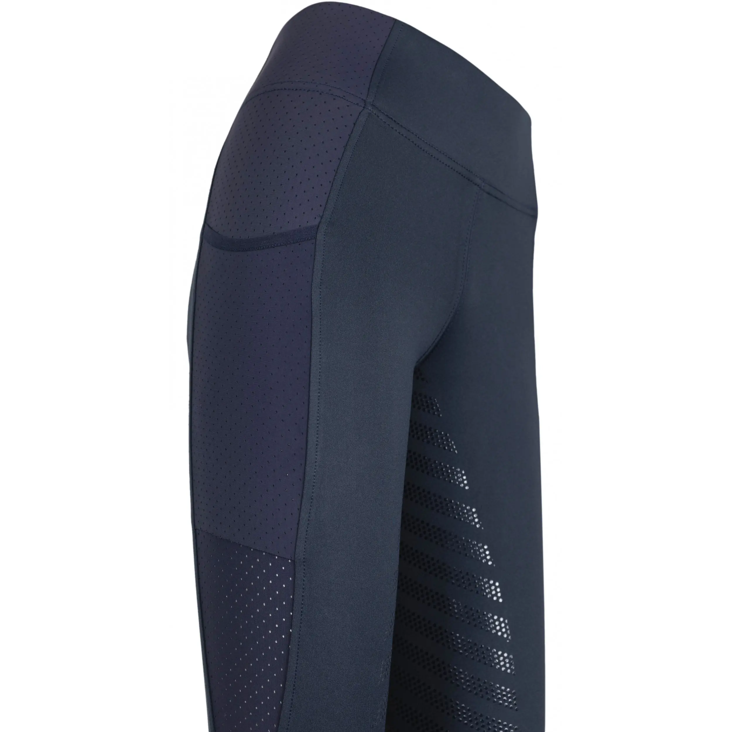 Sommer Damen Reitleggings Silikon Vollbesatz LEA dark navy