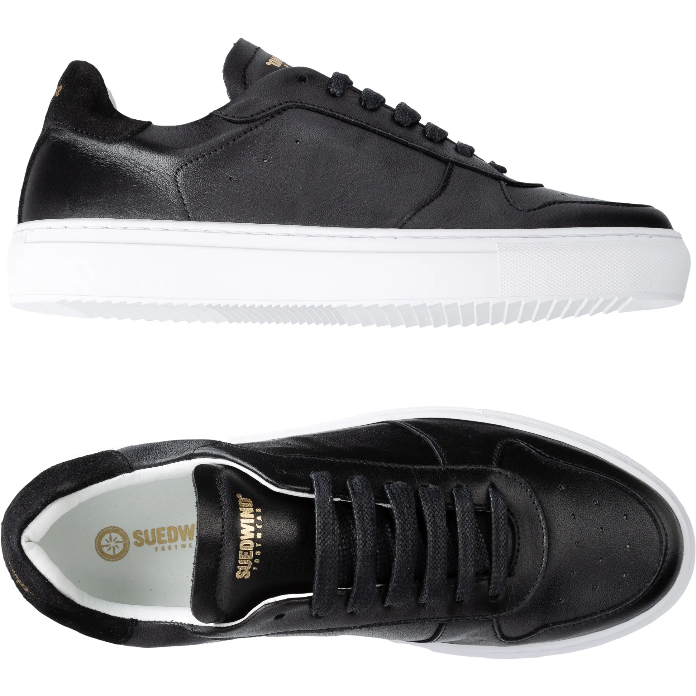 Sneaker COPENHAGEN Nappaleder schwarz