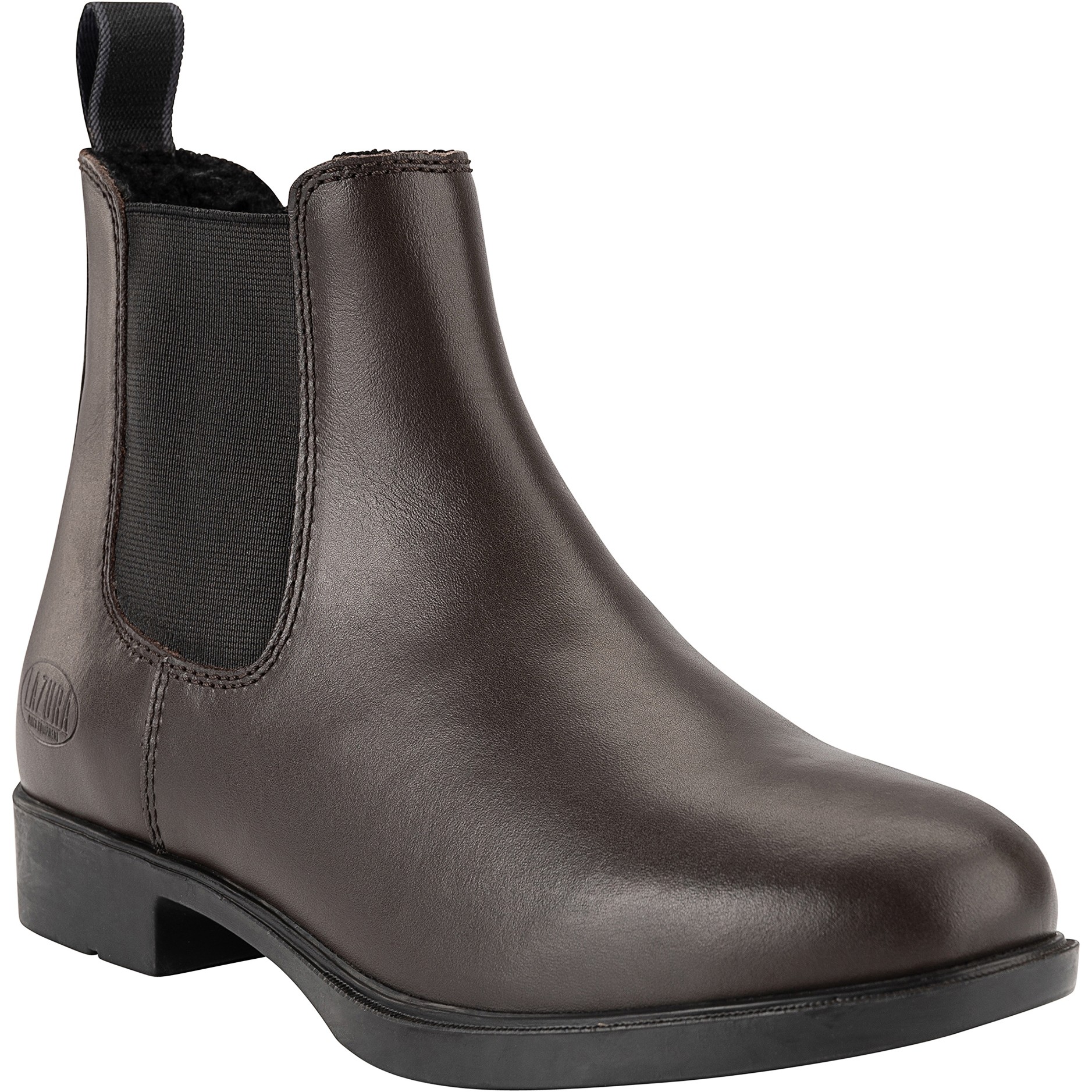 Winter Jodhpur Reitstiefeletten CLASSIC Echtleder braun