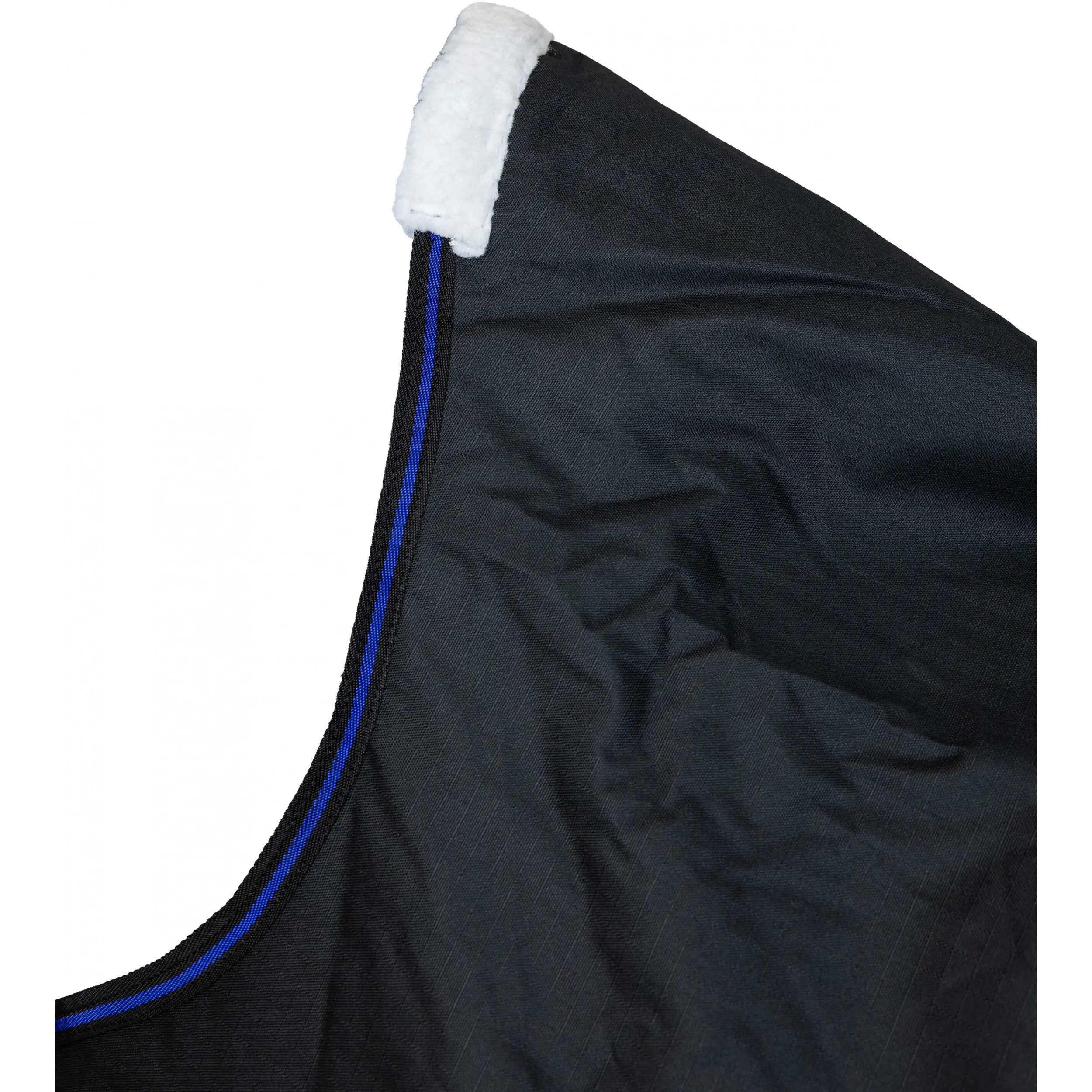 Winterdecke High Neck 100g Füllung 600D BASICLINE schwarz/royalblau