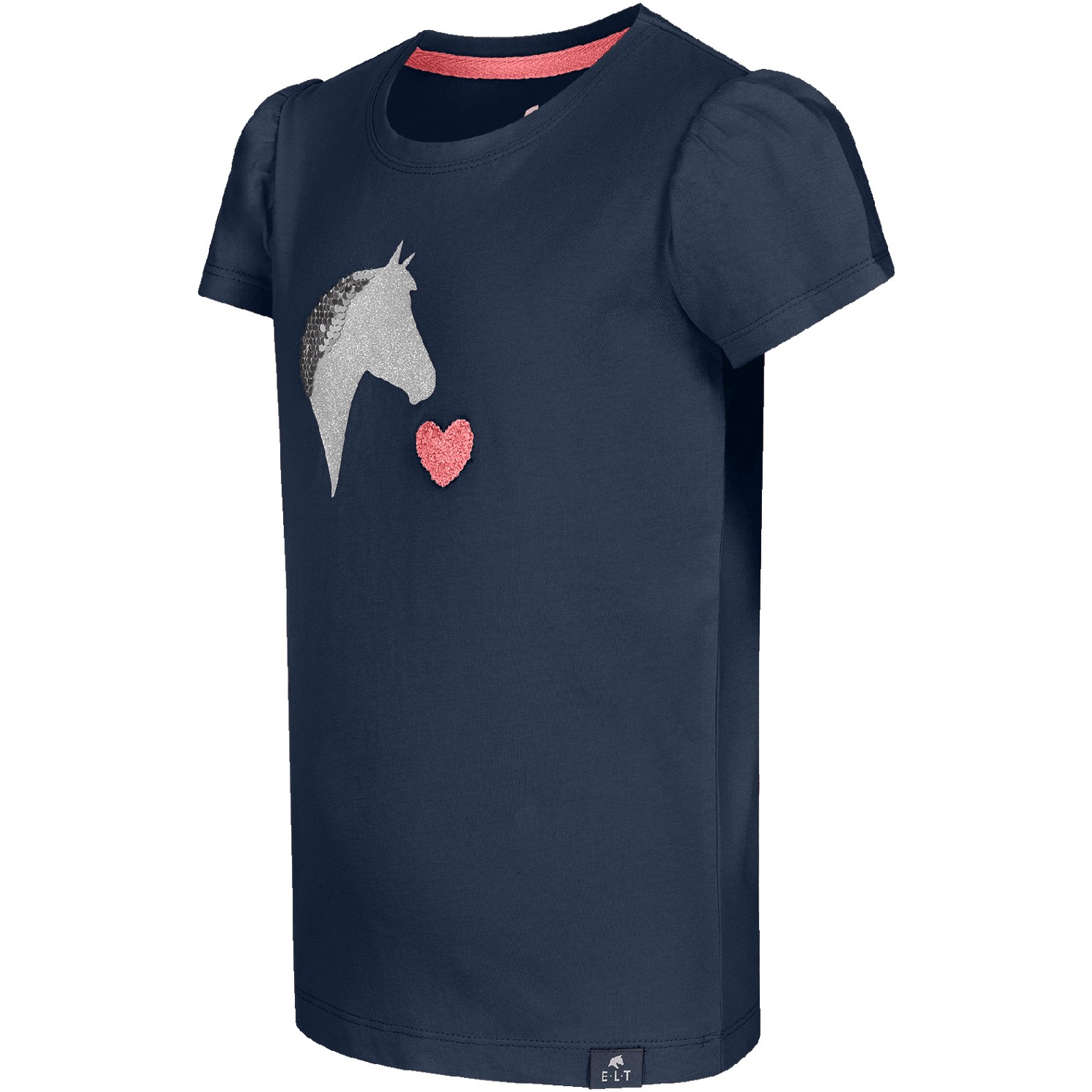 Kinder T-Shirt LUCKY LILY nachtblau