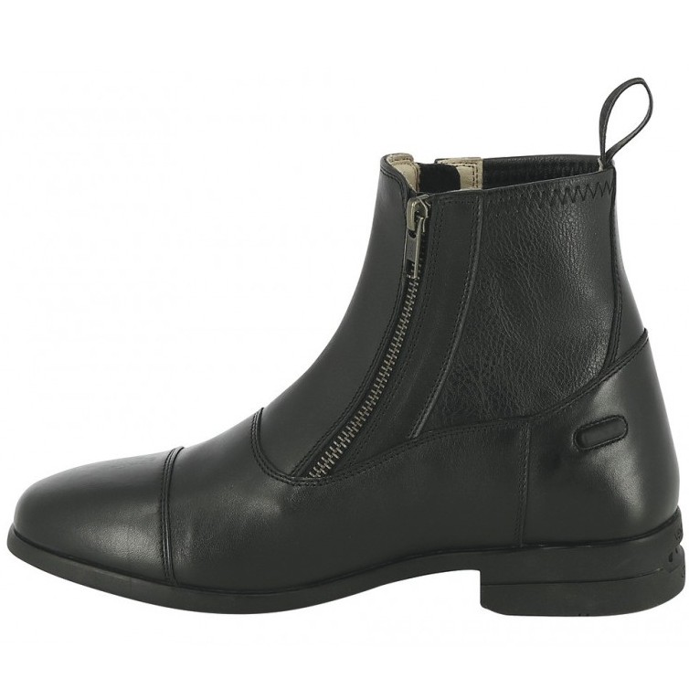 Reitstiefeletten DOUBLE ZIP schwarz