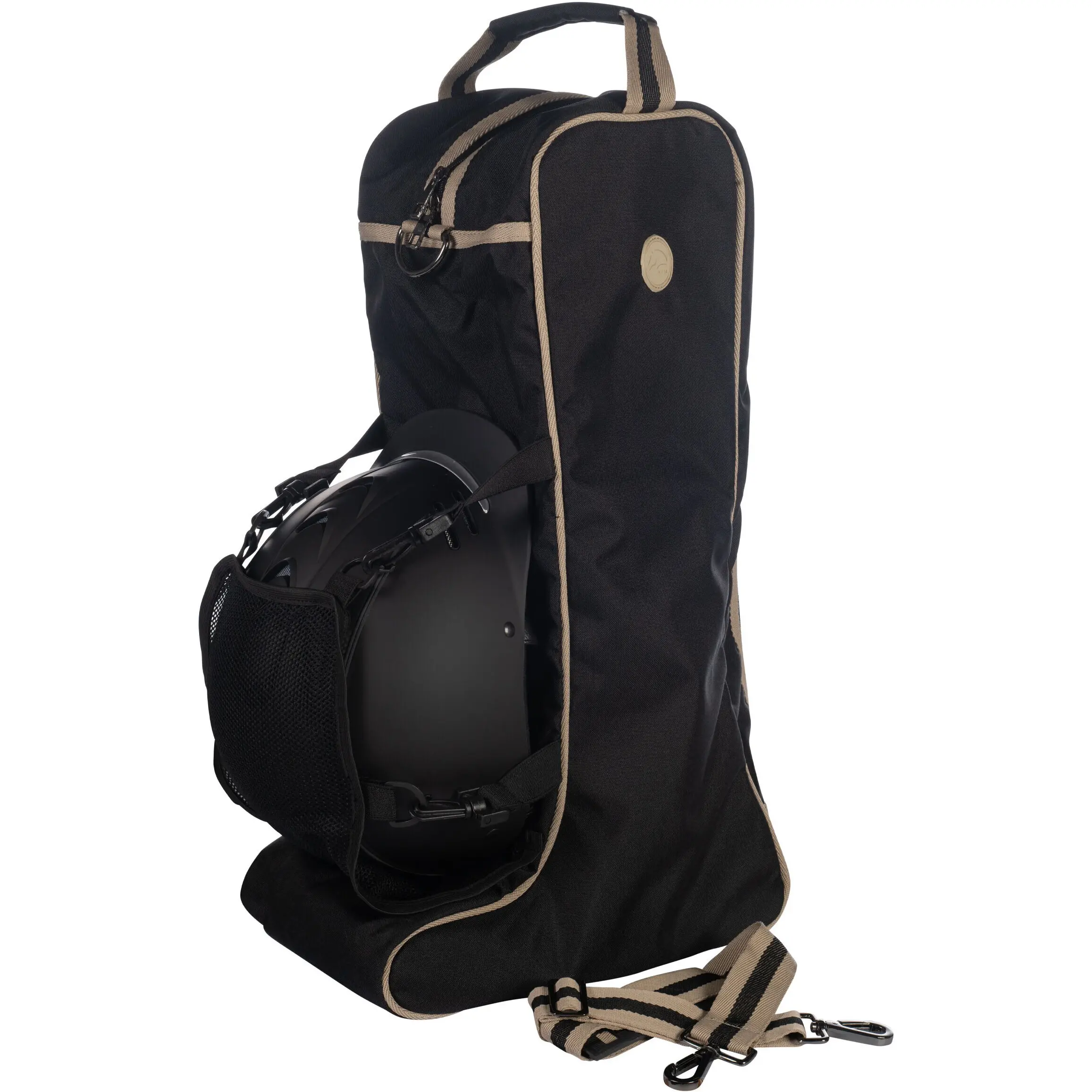 Stiefeltasche JOULES schwarz/beige