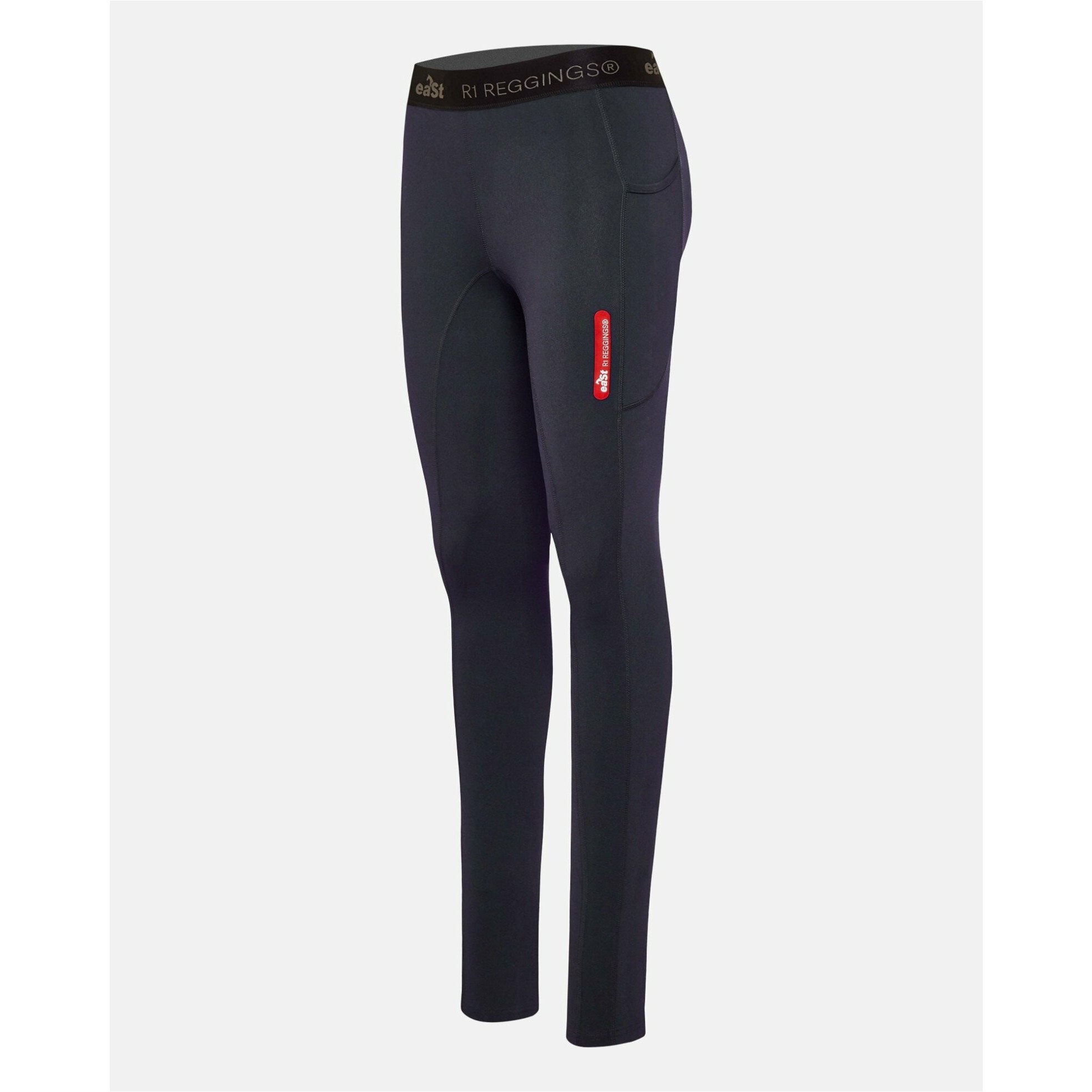 Damen Reitleggings ohne Besatz REGGINGS R1 Leisure midnight blue