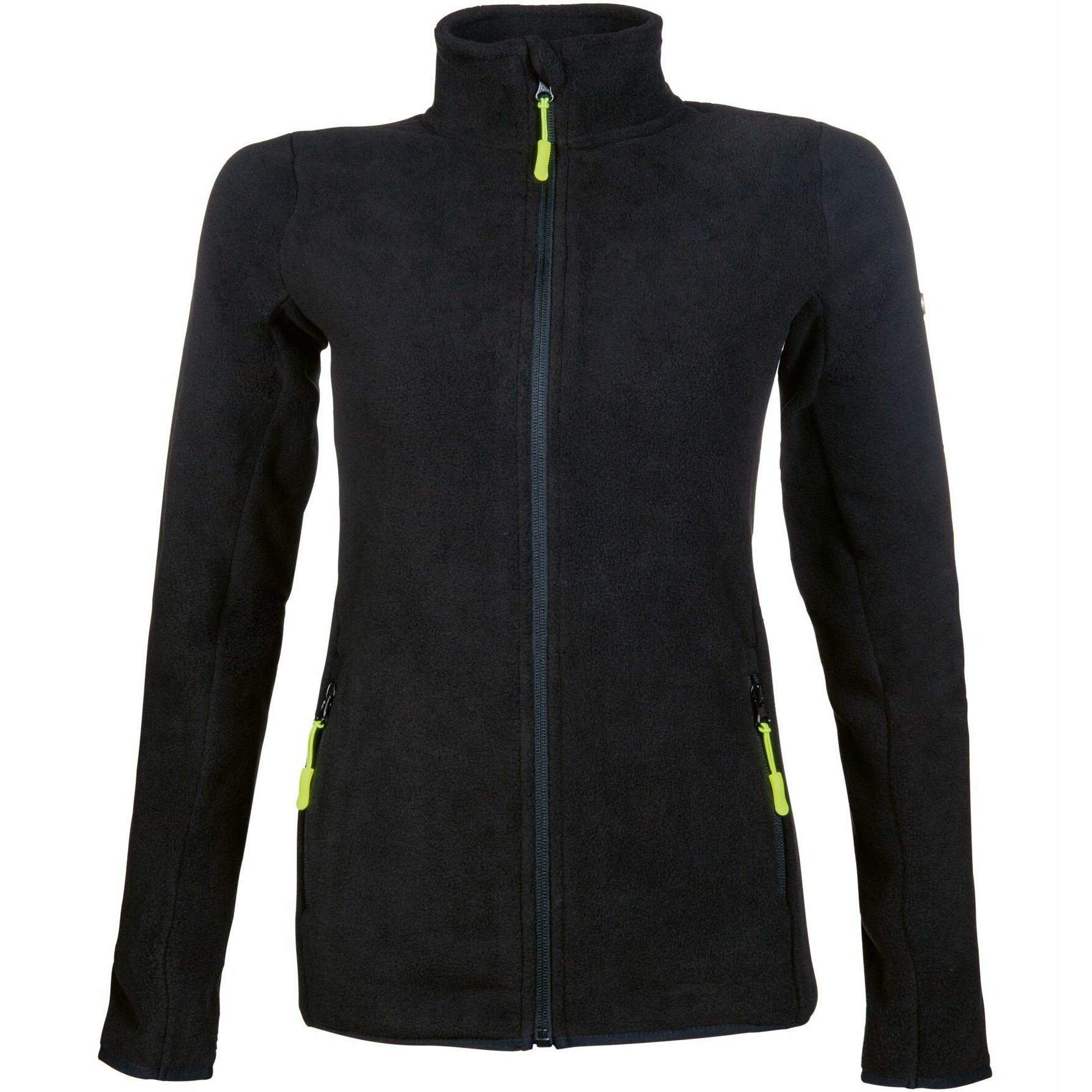 Damen Fleecejacke ANNA schwarz