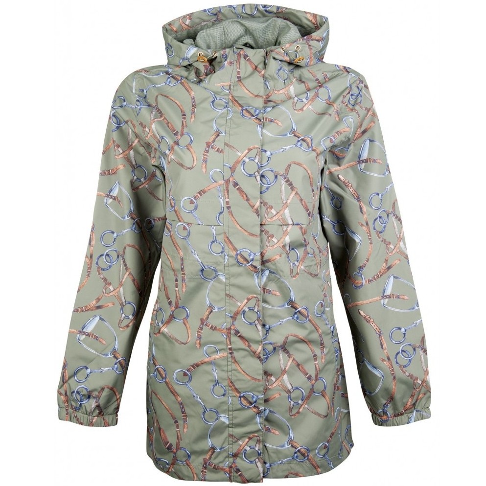 Damen Regenjacke ALLURE olivgrün