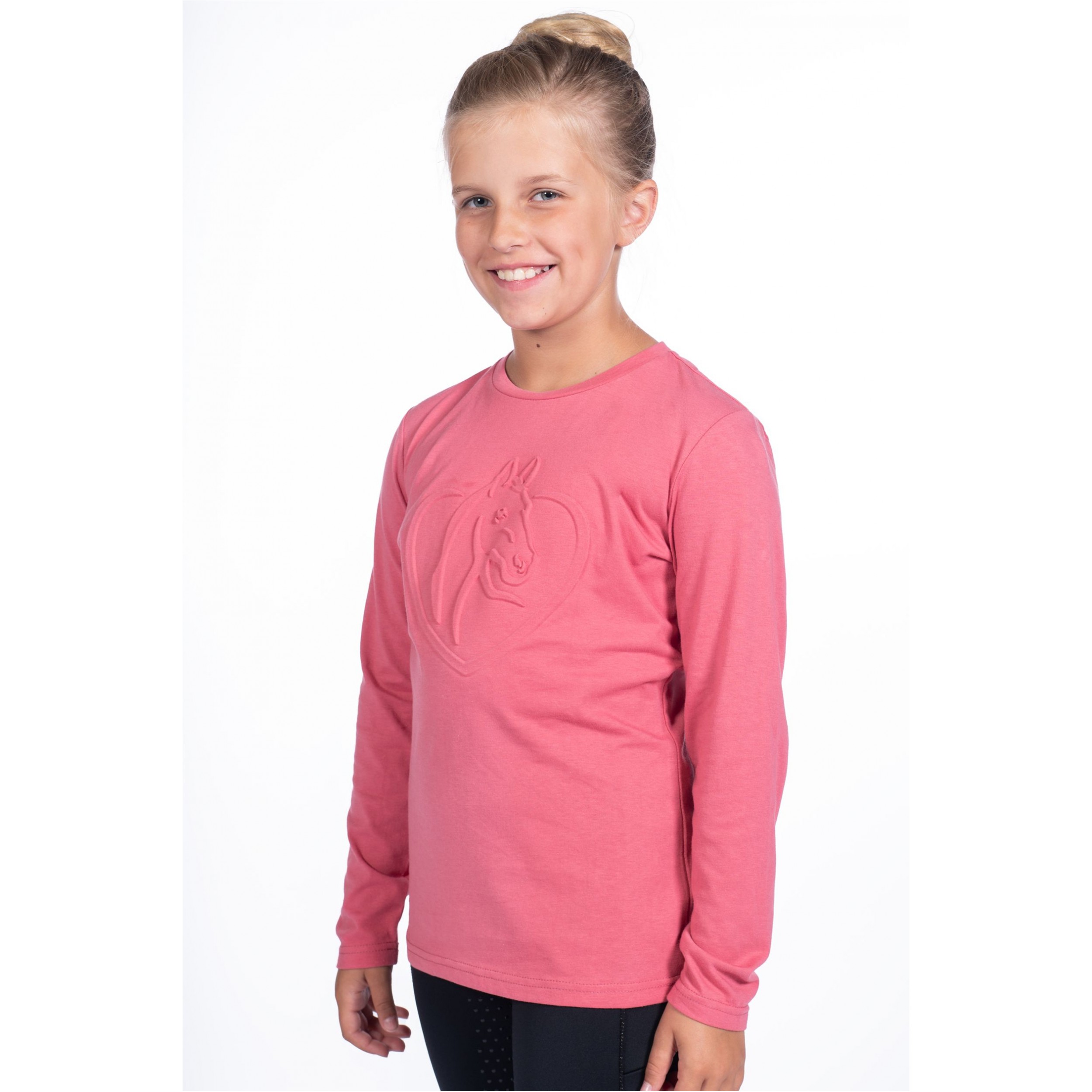 Kinder Langarmshirt AMELIE himbeere