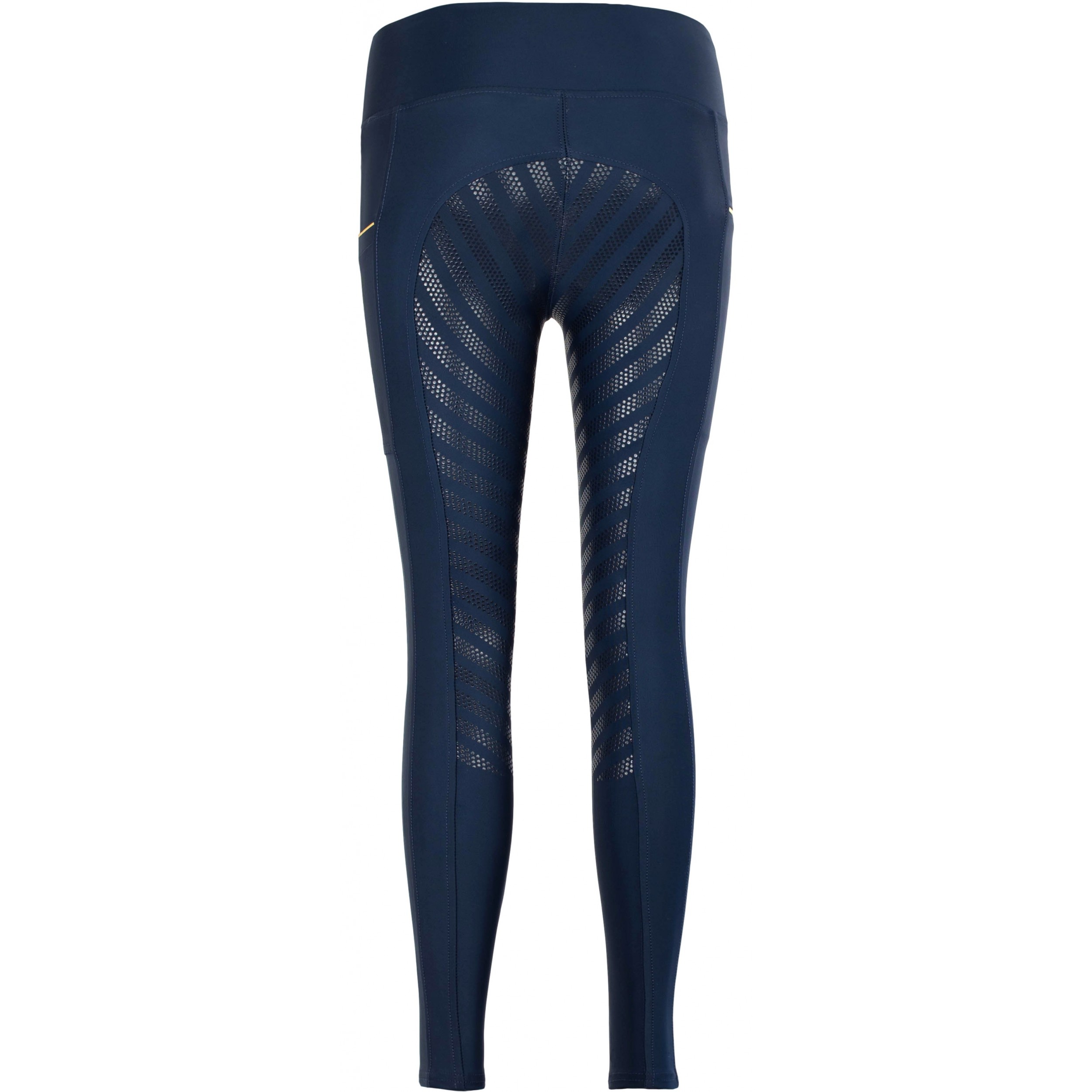 Damen Reitleggings Silikon Vollbesatz FENJA marine