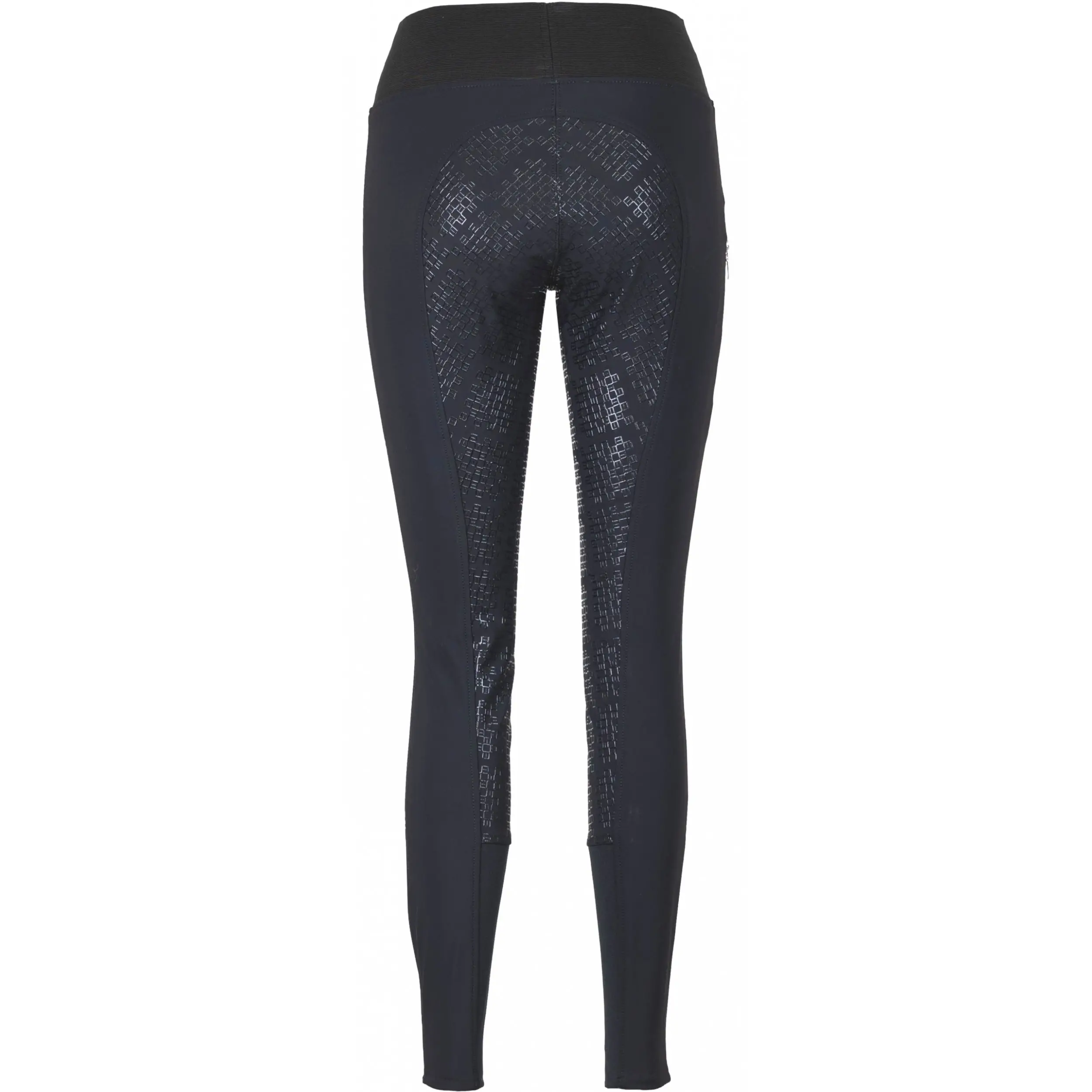 Winter Damen Reitleggings Silikon Vollbesatz EMMA schwarz