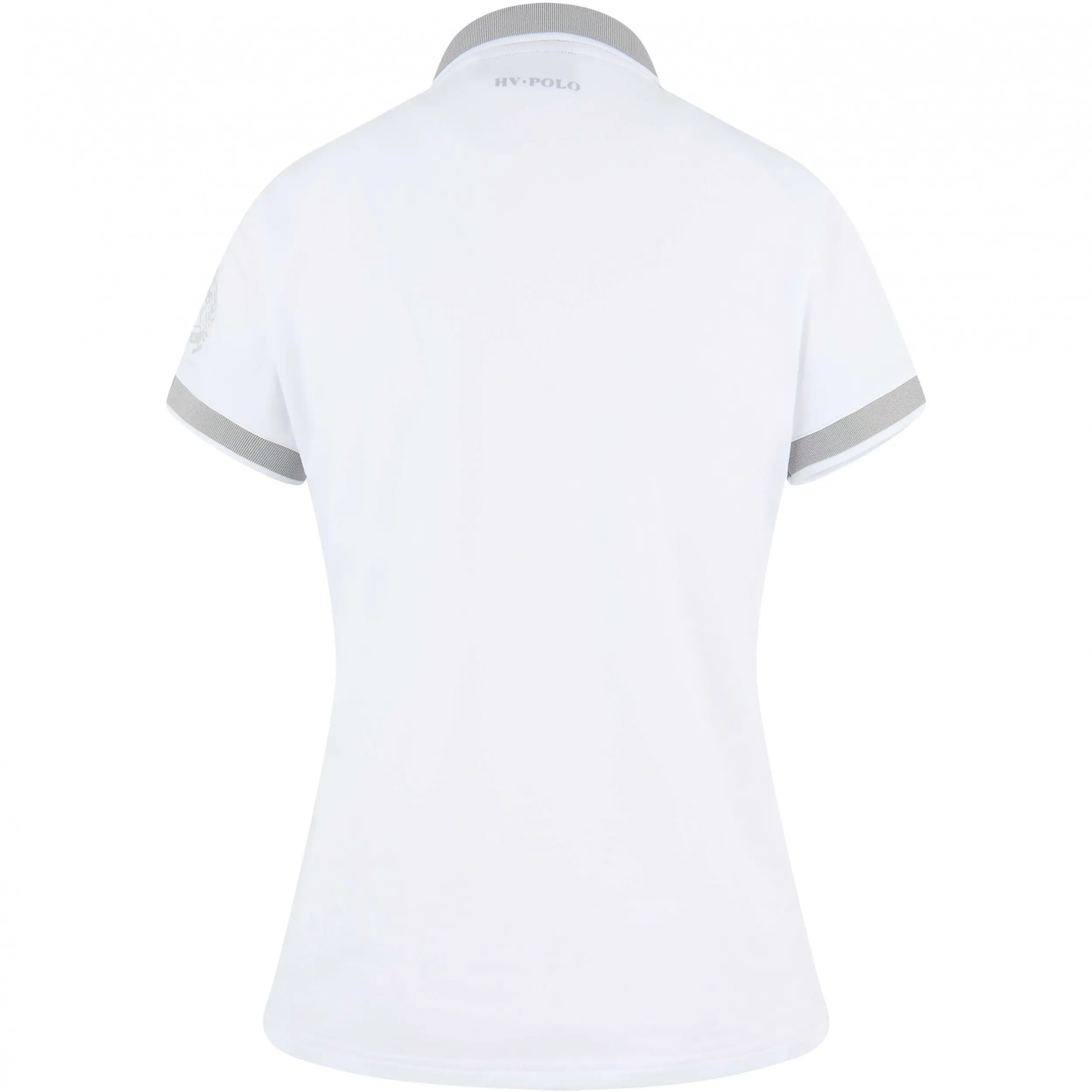 Damen Poloshirt HVPFavouritas Tech white