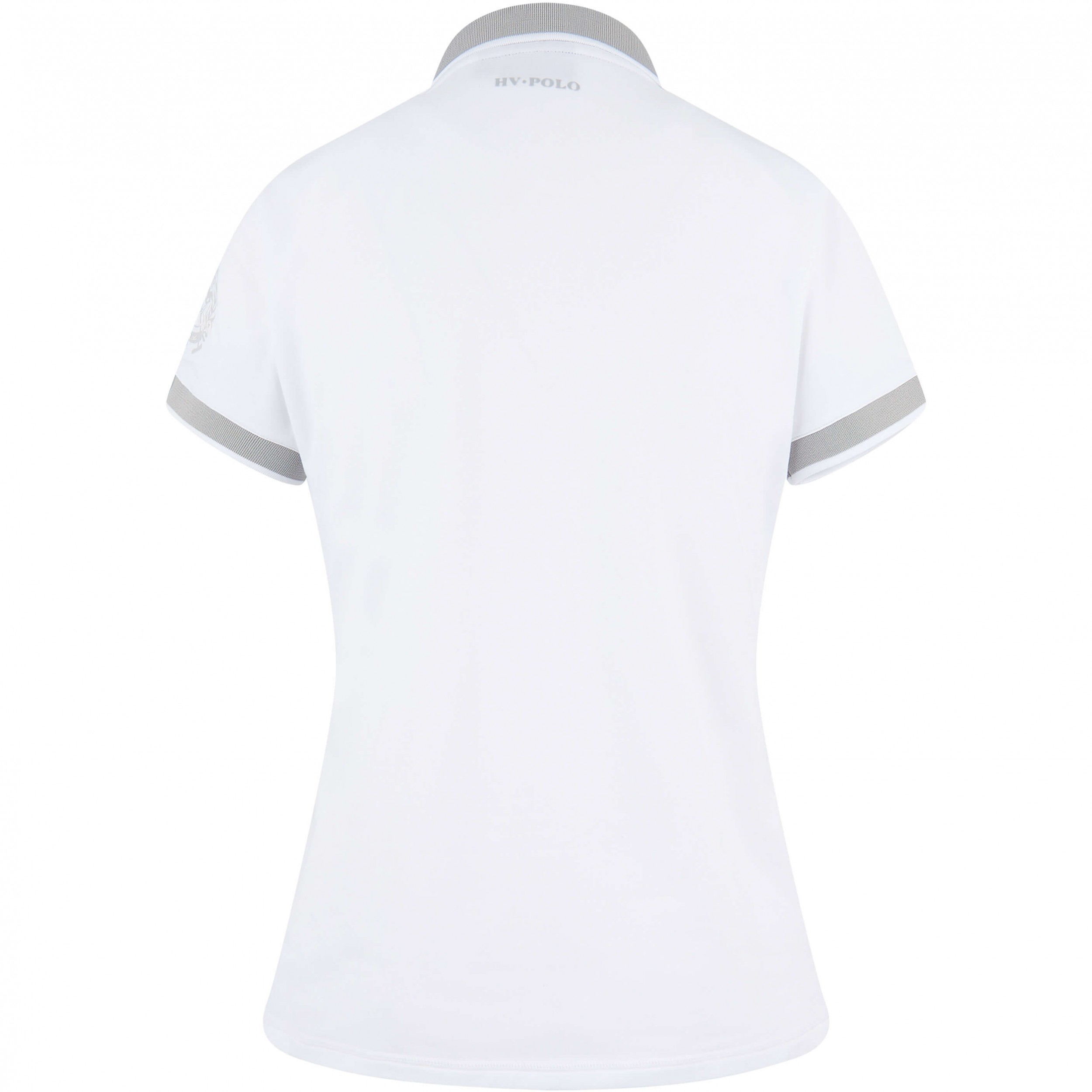 Damen Poloshirt HVPFavouritas Tech white