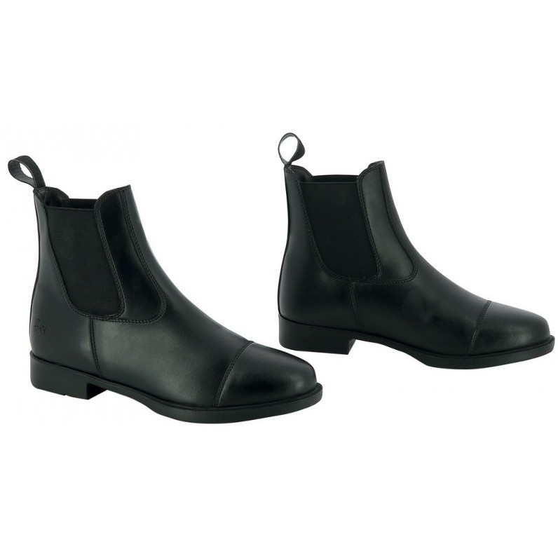 Kinder Jodhpur Reitstiefeletten FIRST schwarz