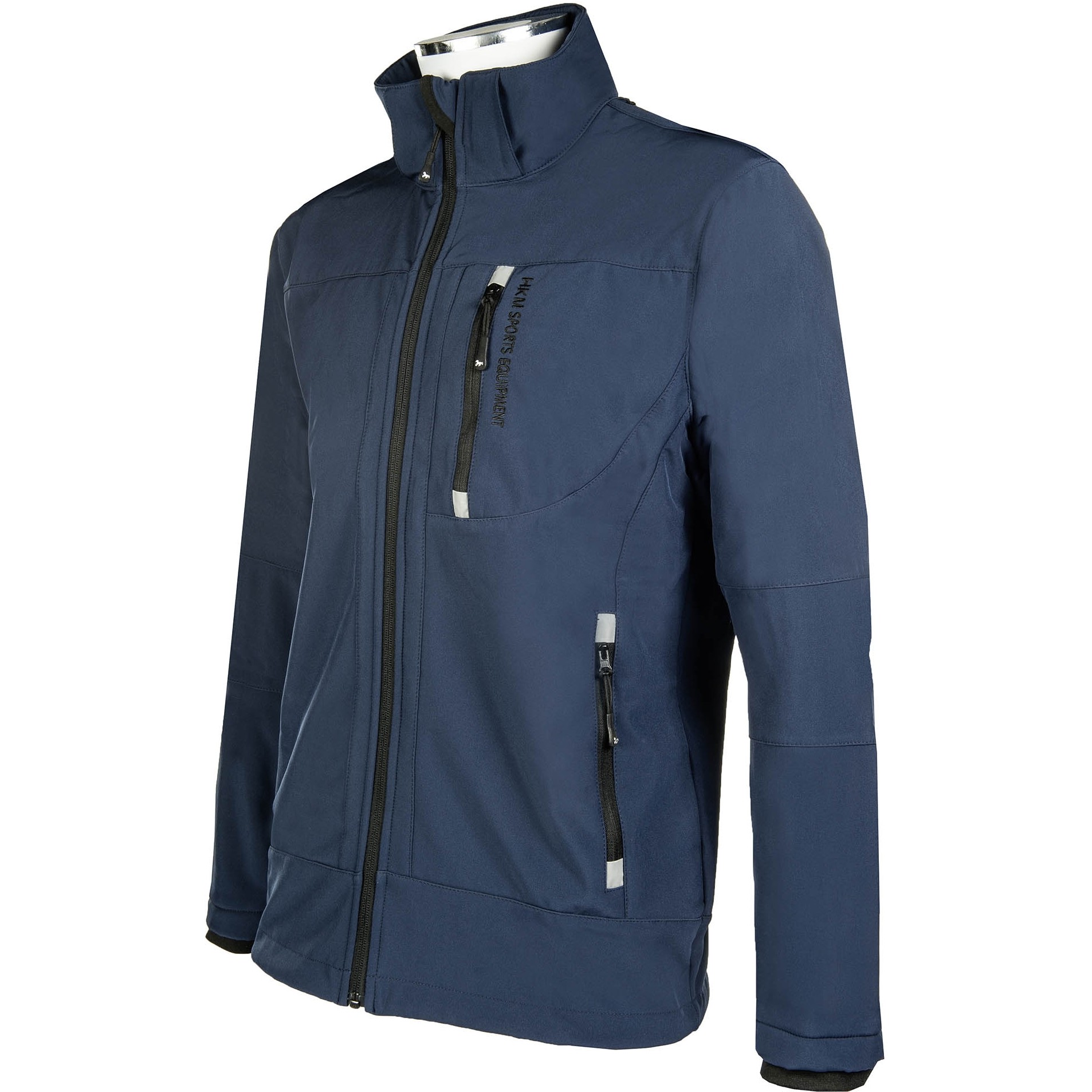 Herren Reitjacke SPORT Softshell dunkelblau