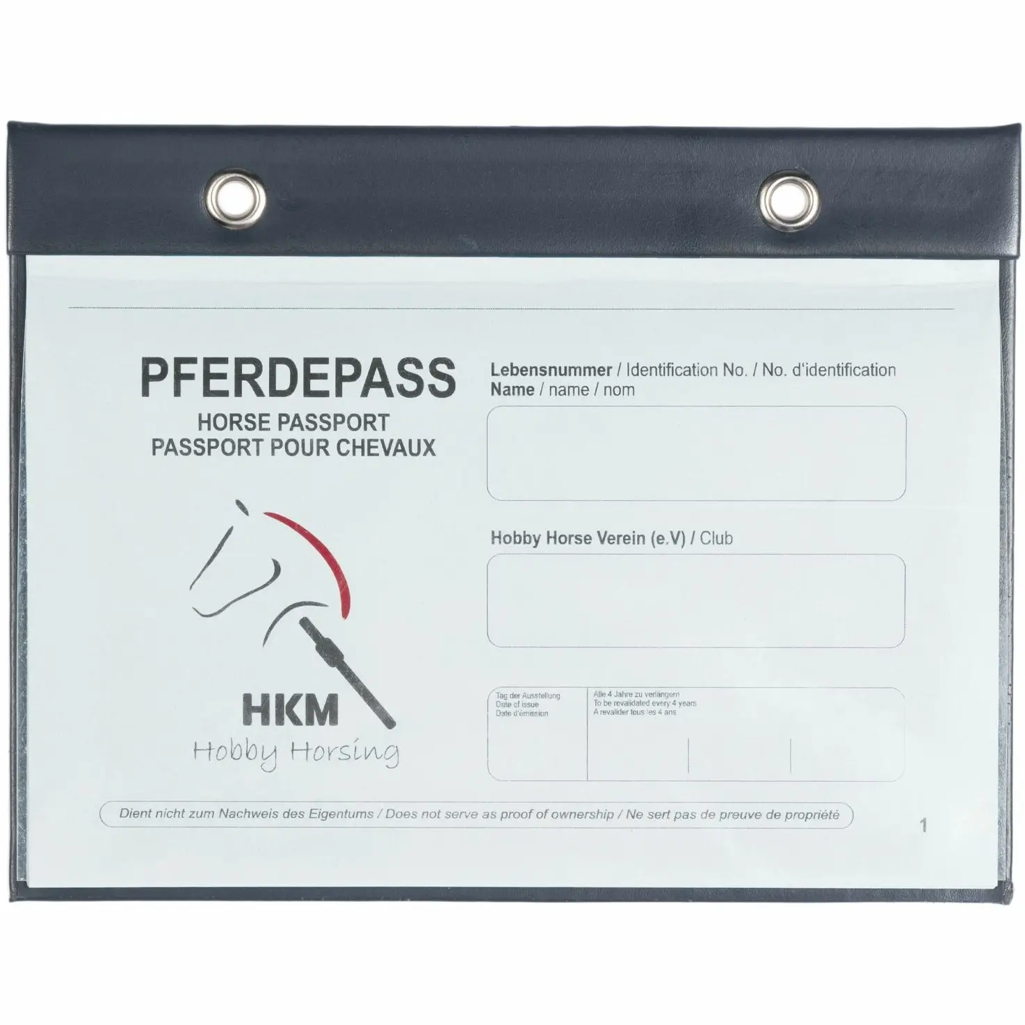 Pferdepass HOBBY HORSING dunkelblau