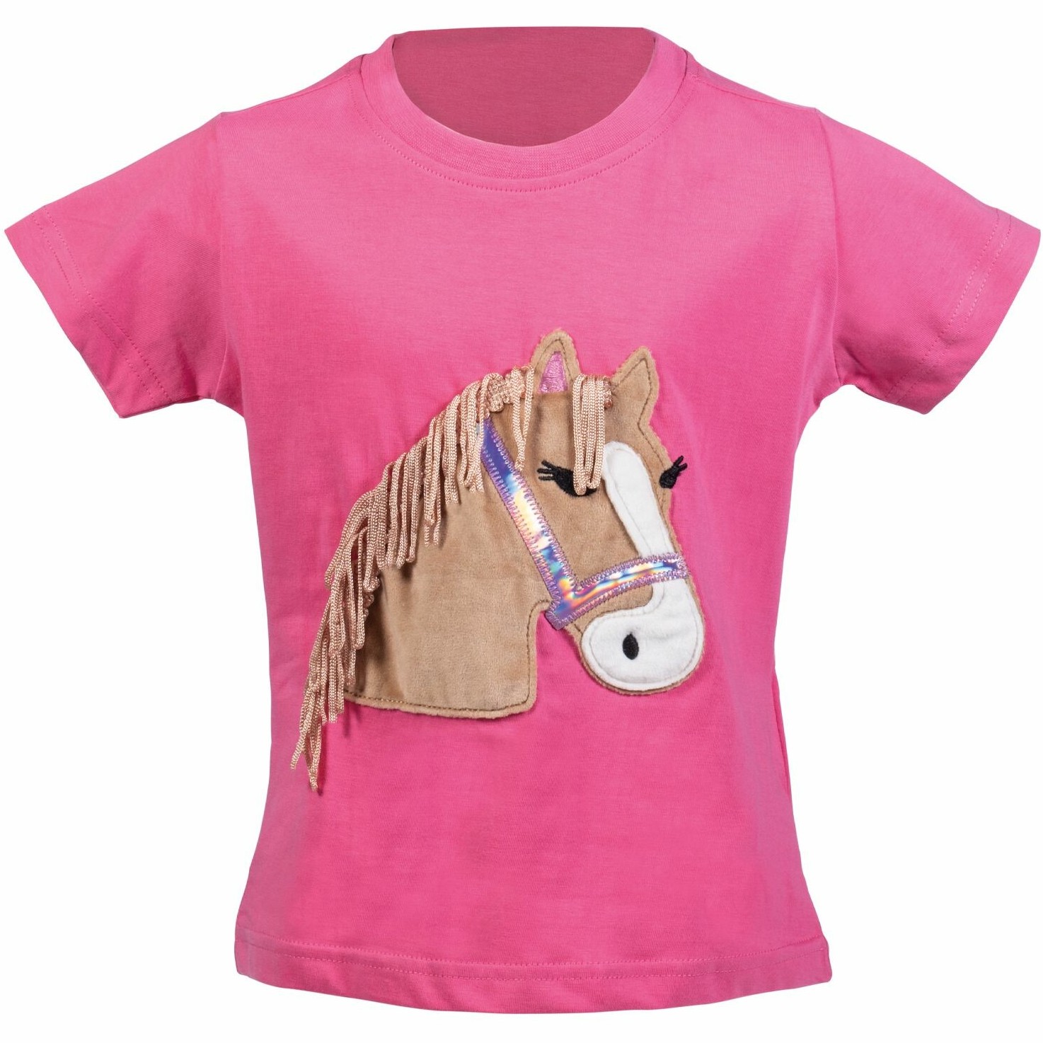 Kinder T-Shirt LOLA FLUFFY pink