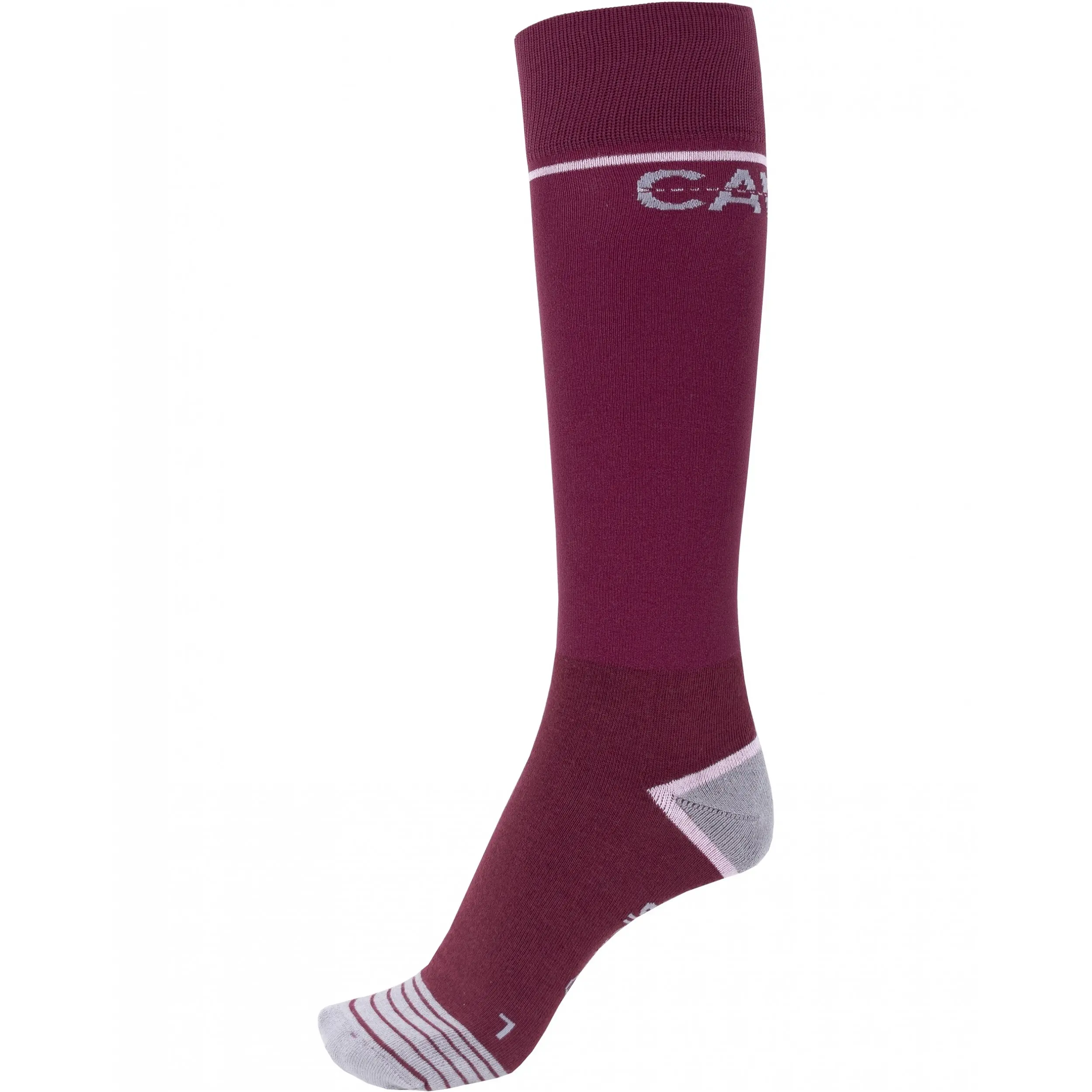 Damen Reitsocken SHEENA dark raspberry