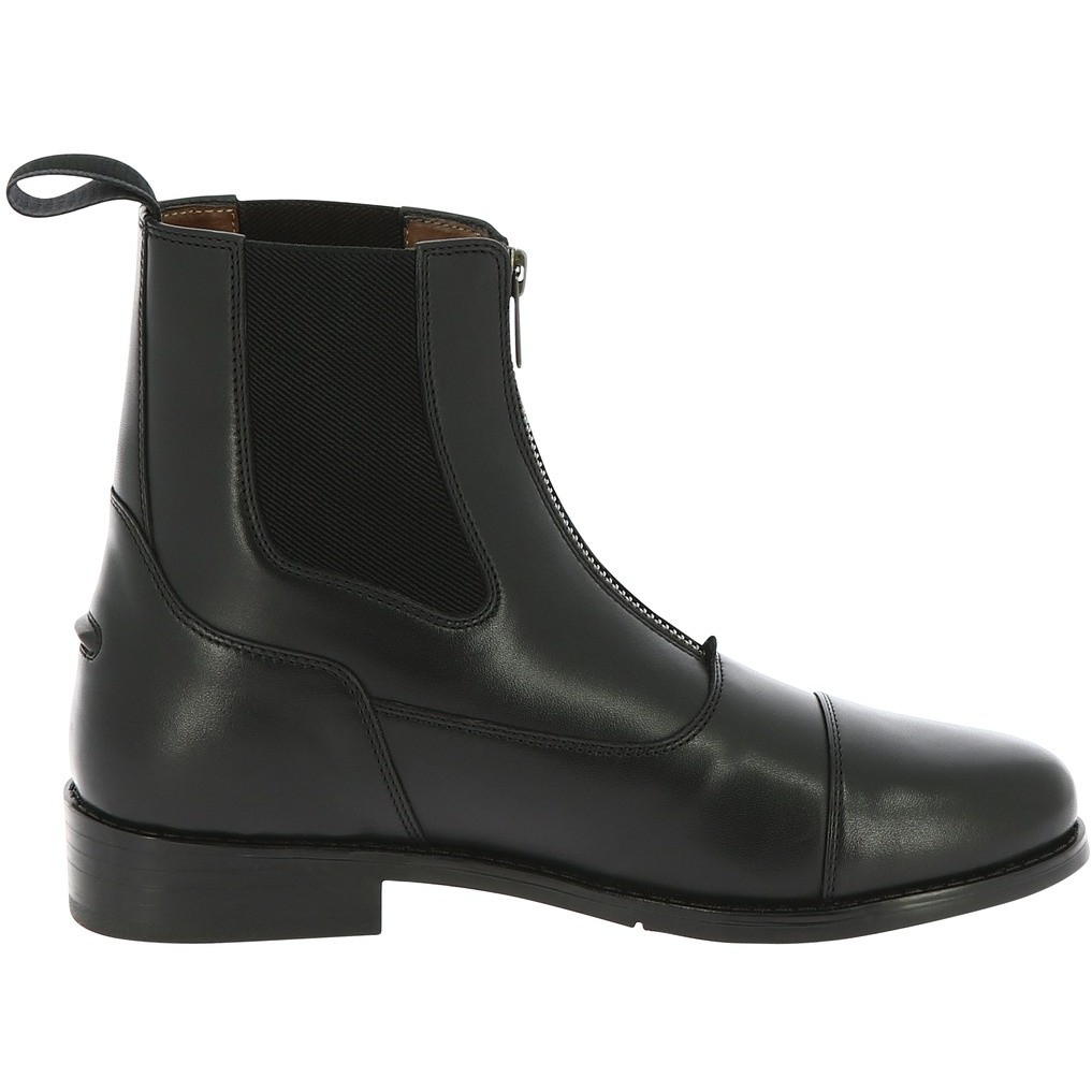 Reitstiefeletten mit Zip ORIGIN Echtleder schwarz