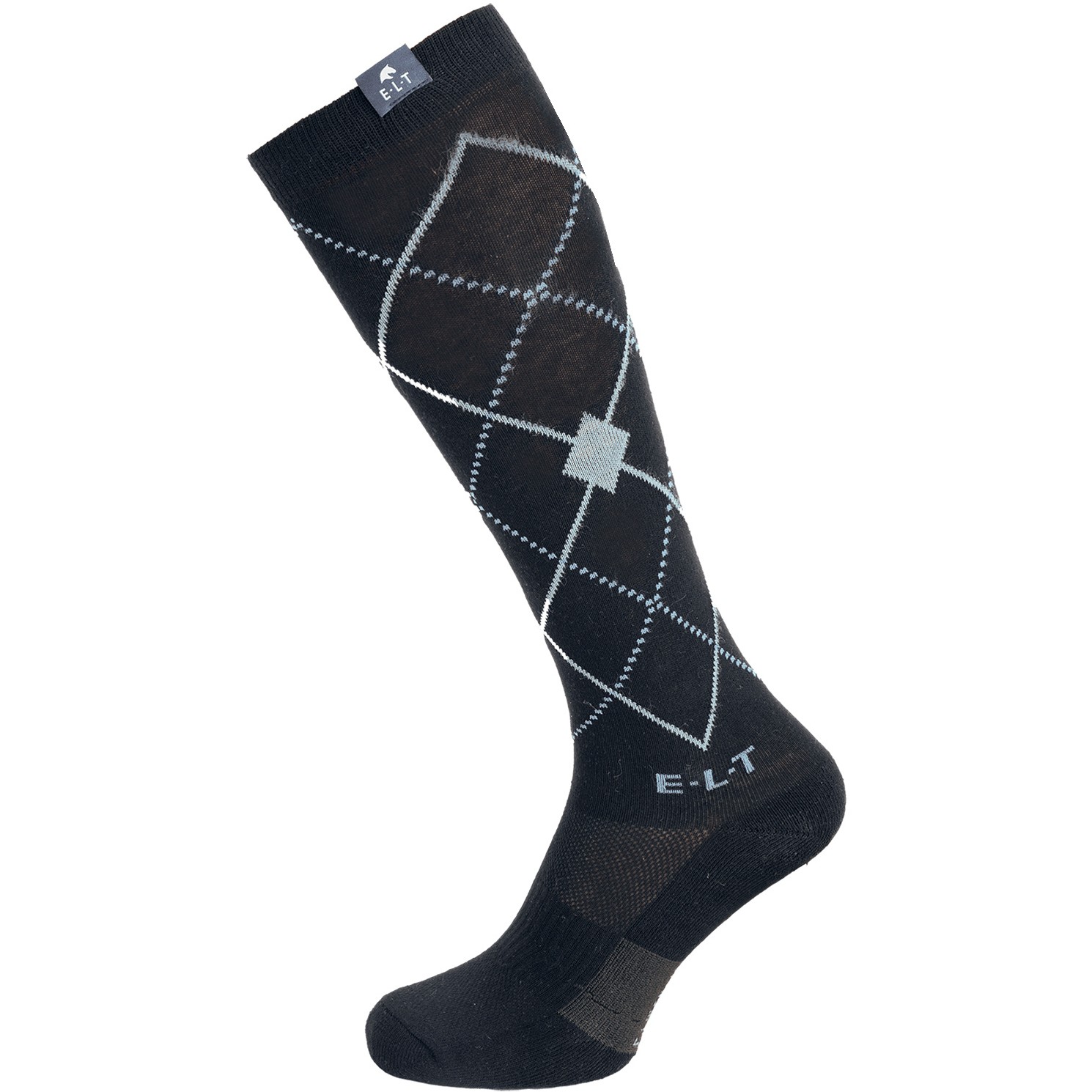 Reitsocken ARGYLE schwarz/stone blue