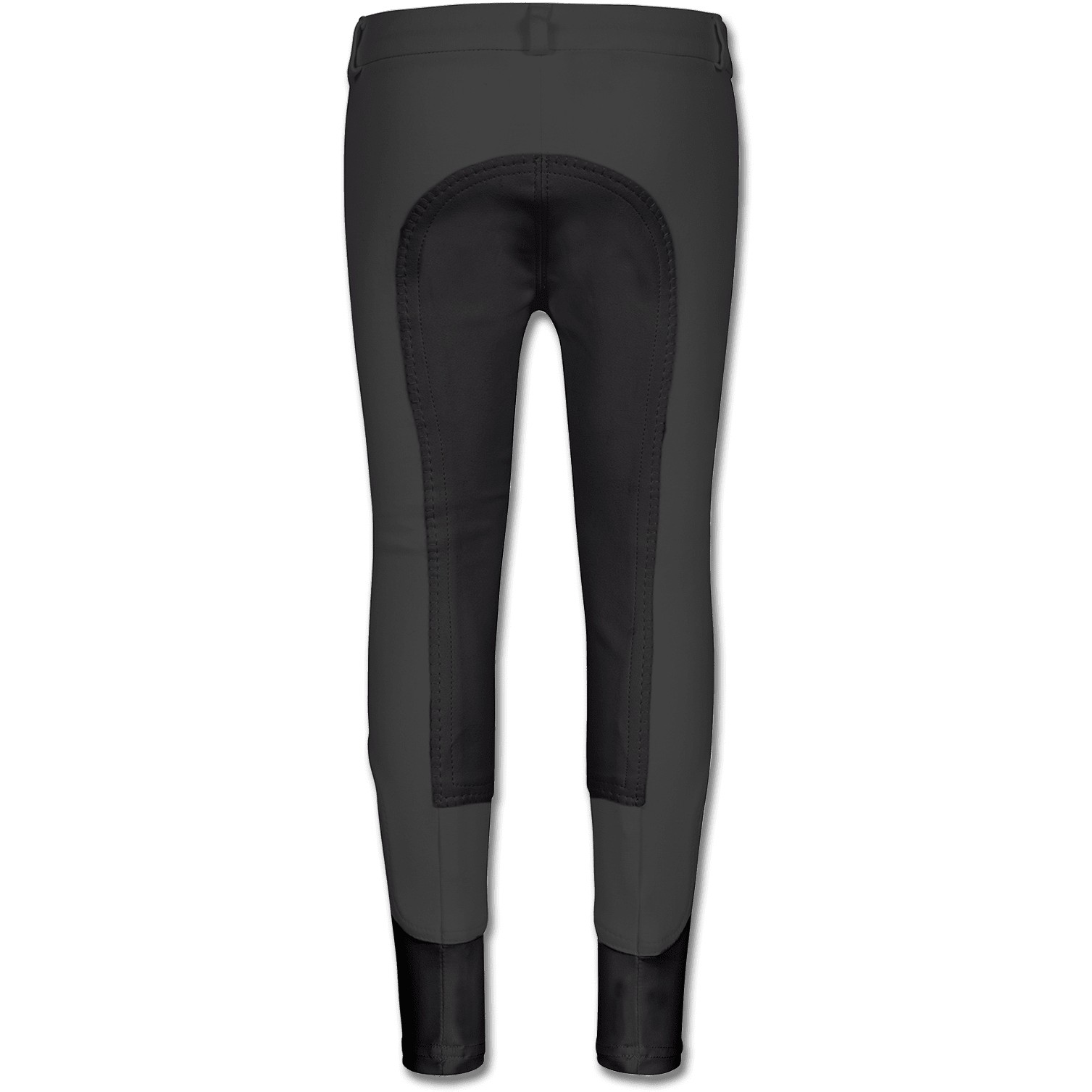 Kinder Reithose Vollbesatz FUN SPORT asphalt/schwarz