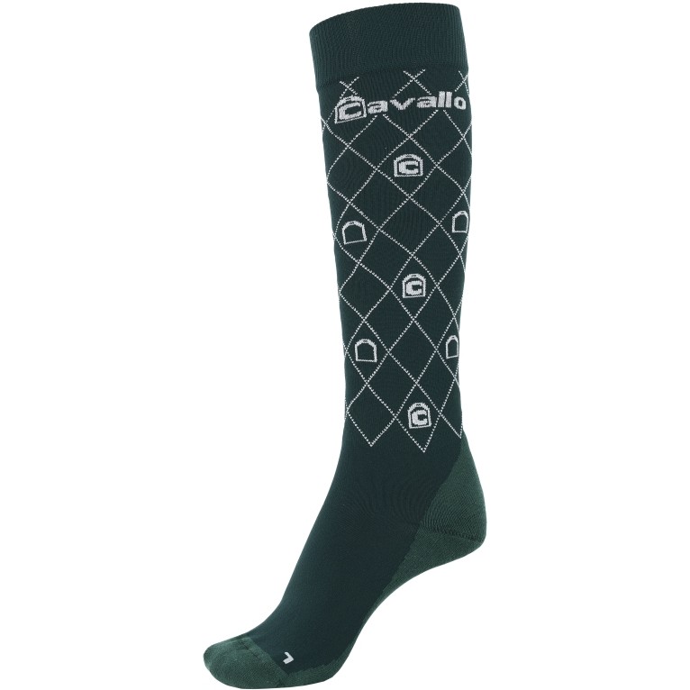 Damen Reitsocken SURA deep green