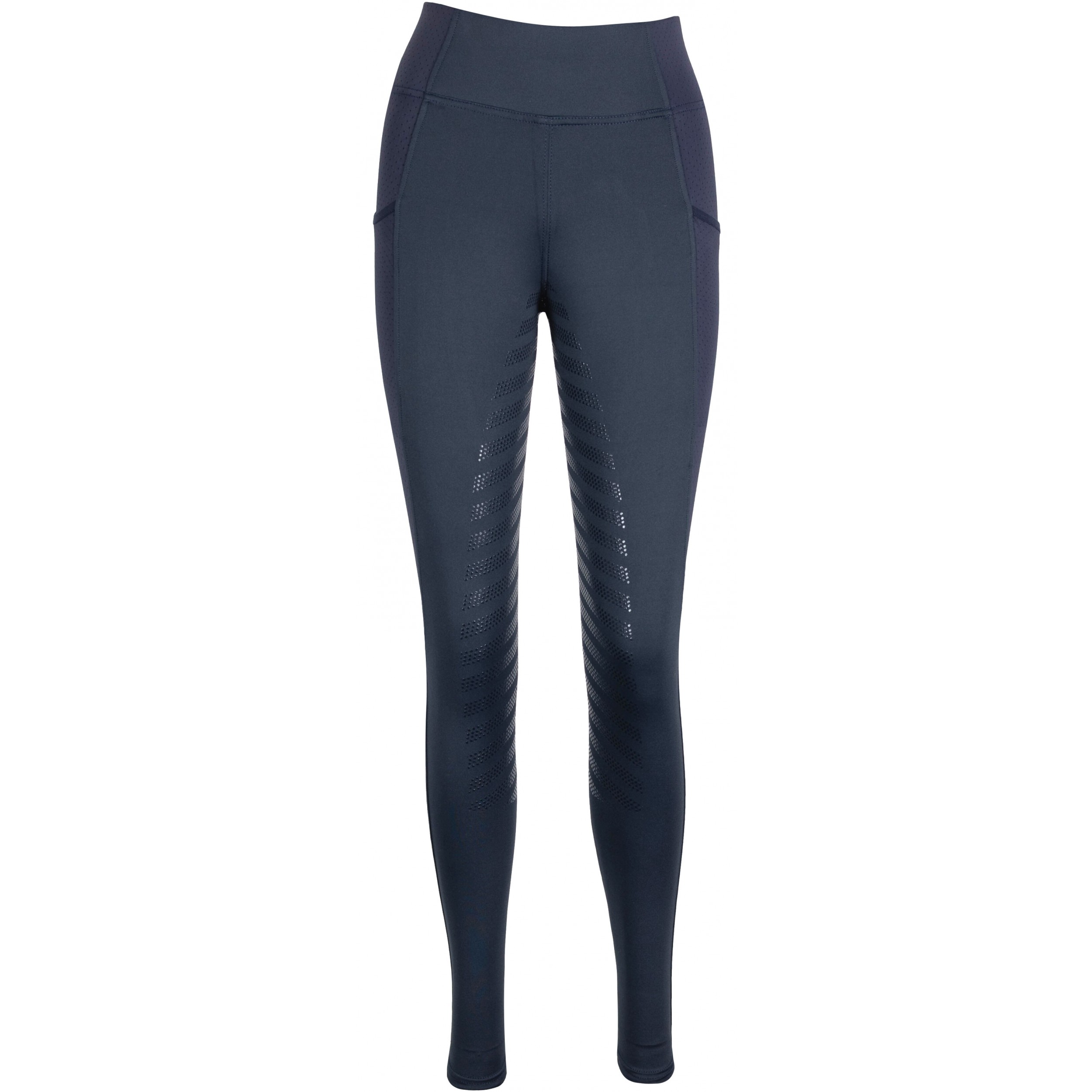 Sommer Damen Reitleggings Silikon Vollbesatz LEA dark navy