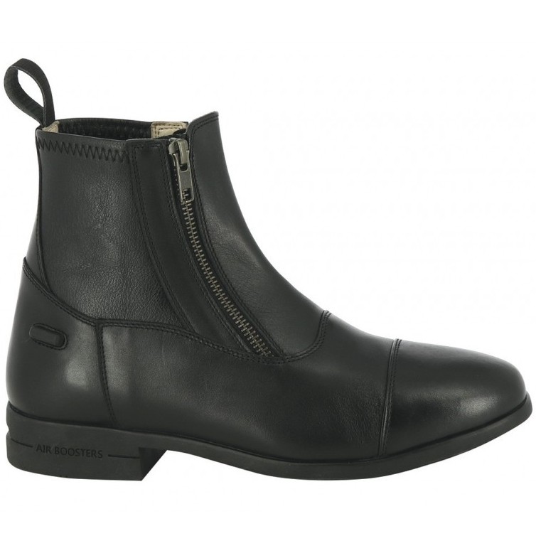 Reitstiefeletten DOUBLE ZIP schwarz