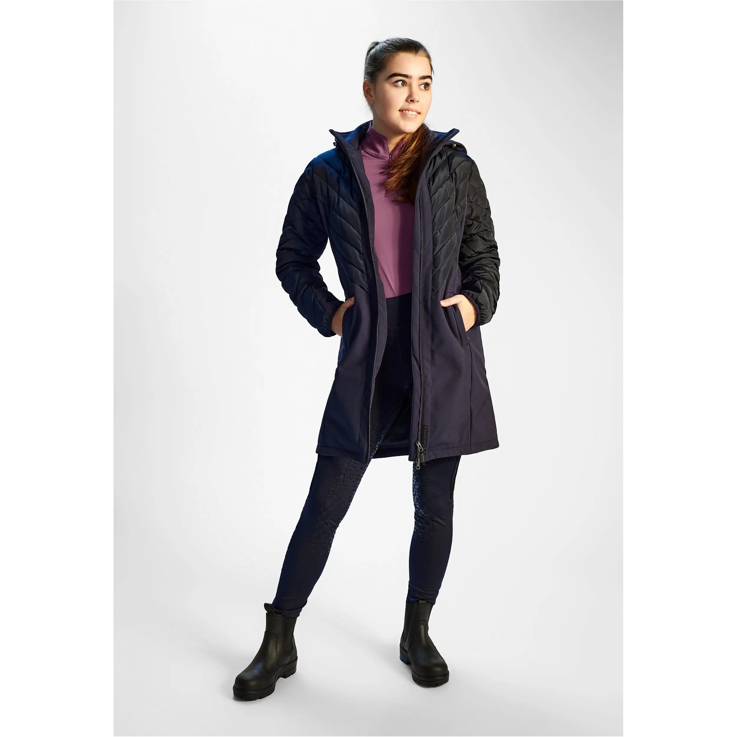 Damen Langjacke GAIA navy