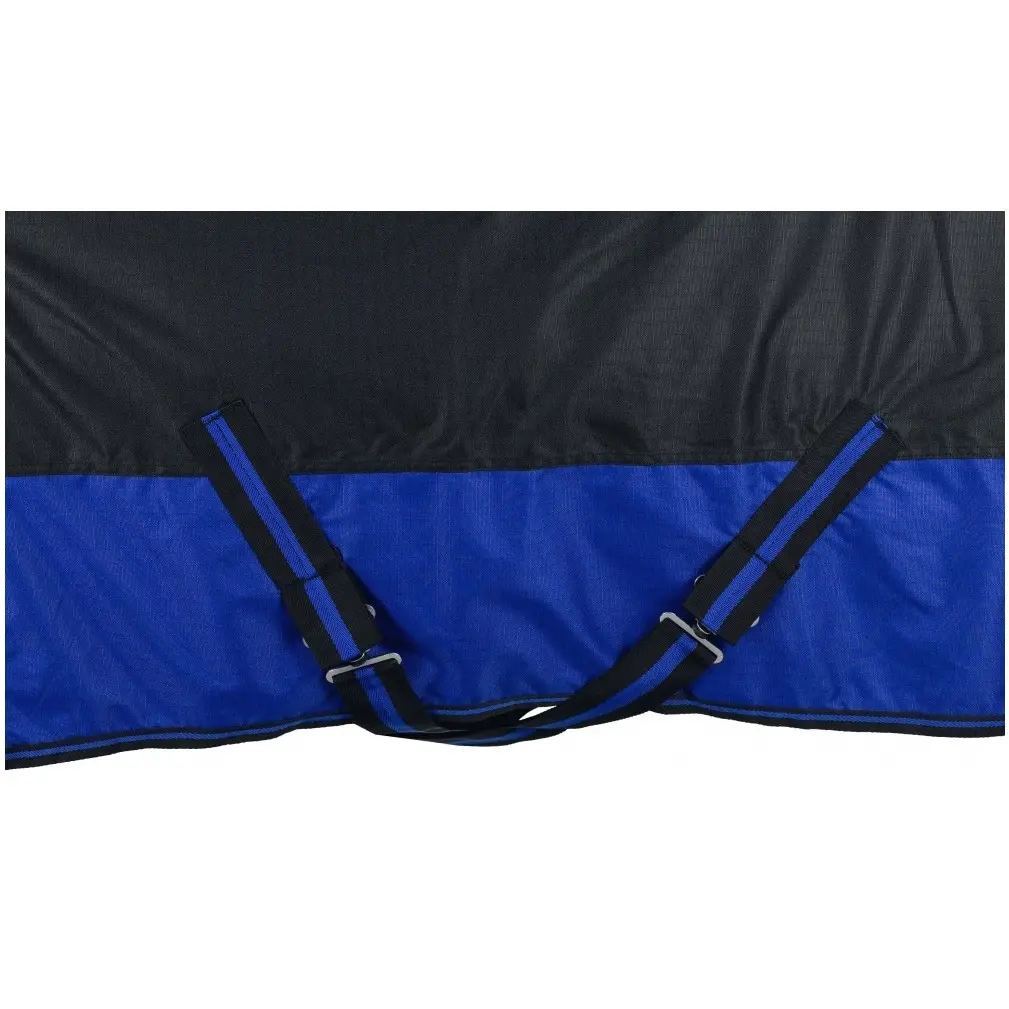 Winterdecke 100g Füllung 600D BASICLINE schwarz/royalblau - Posten