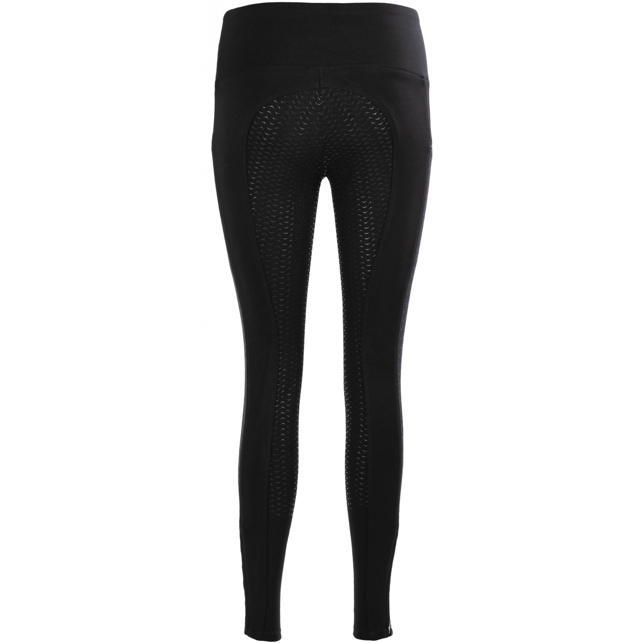 Damen Reitleggings Silikon Vollbesatz DIANA schwarz