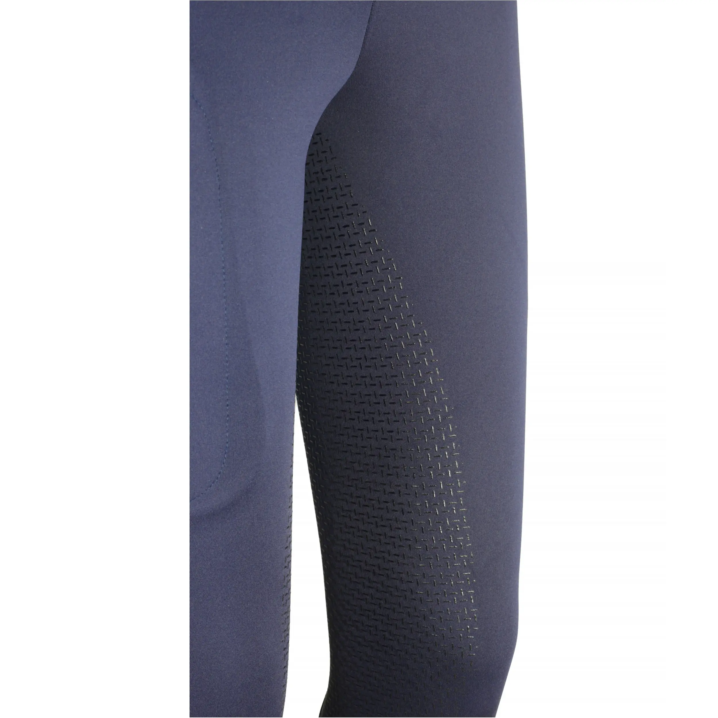 Damen Reitleggings Silikon Vollbesatz ODESSA marine/grau