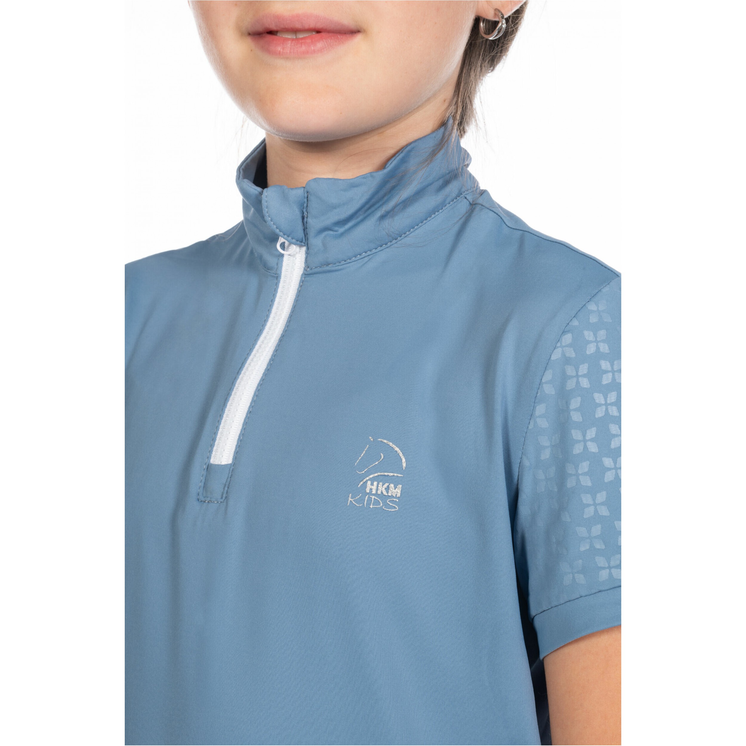 Kinder Funktionsshirt AYMEE rauchblau