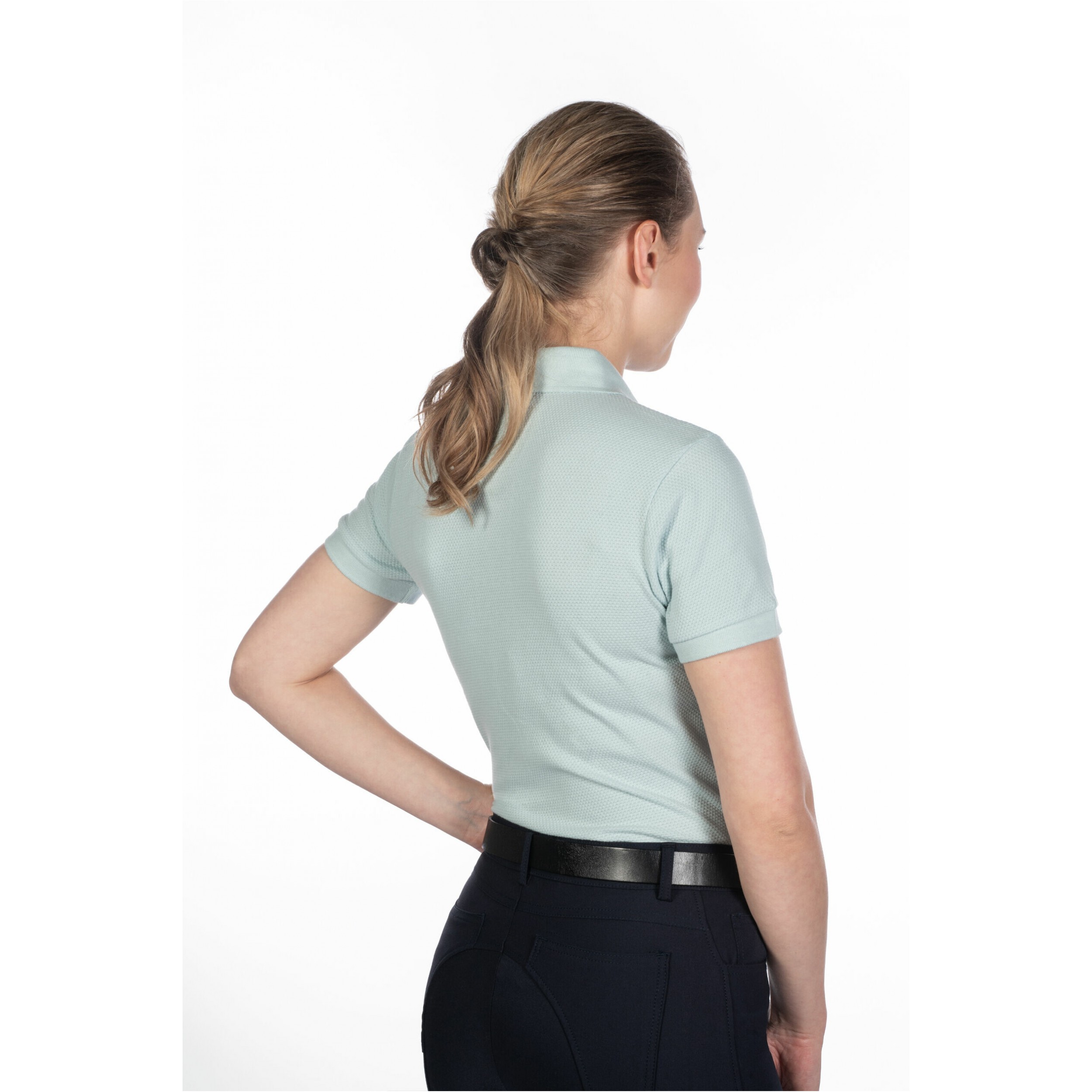 Damen Poloshirt ELISA hellblau