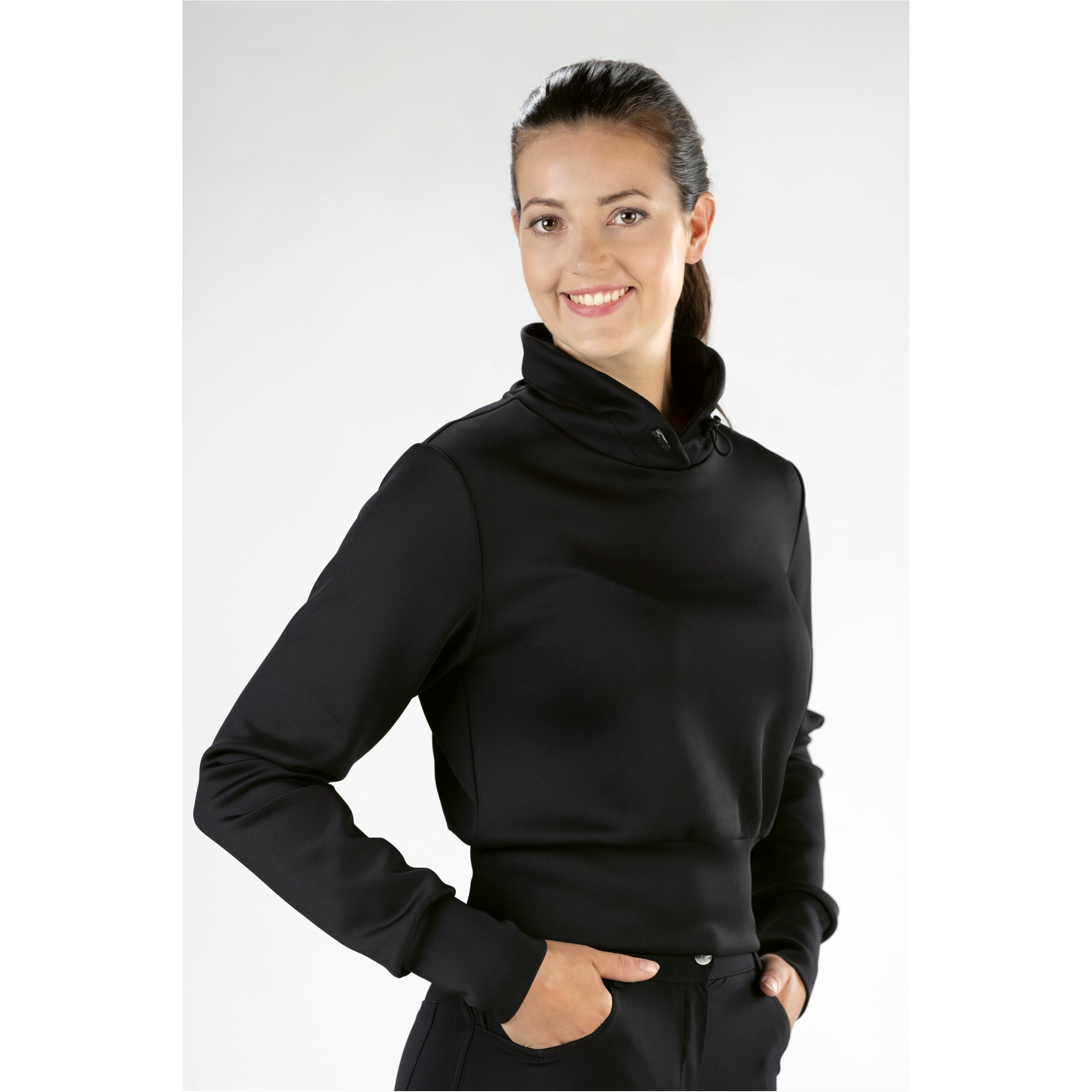 Damen Sweatshirt SURVIVAL schwarz