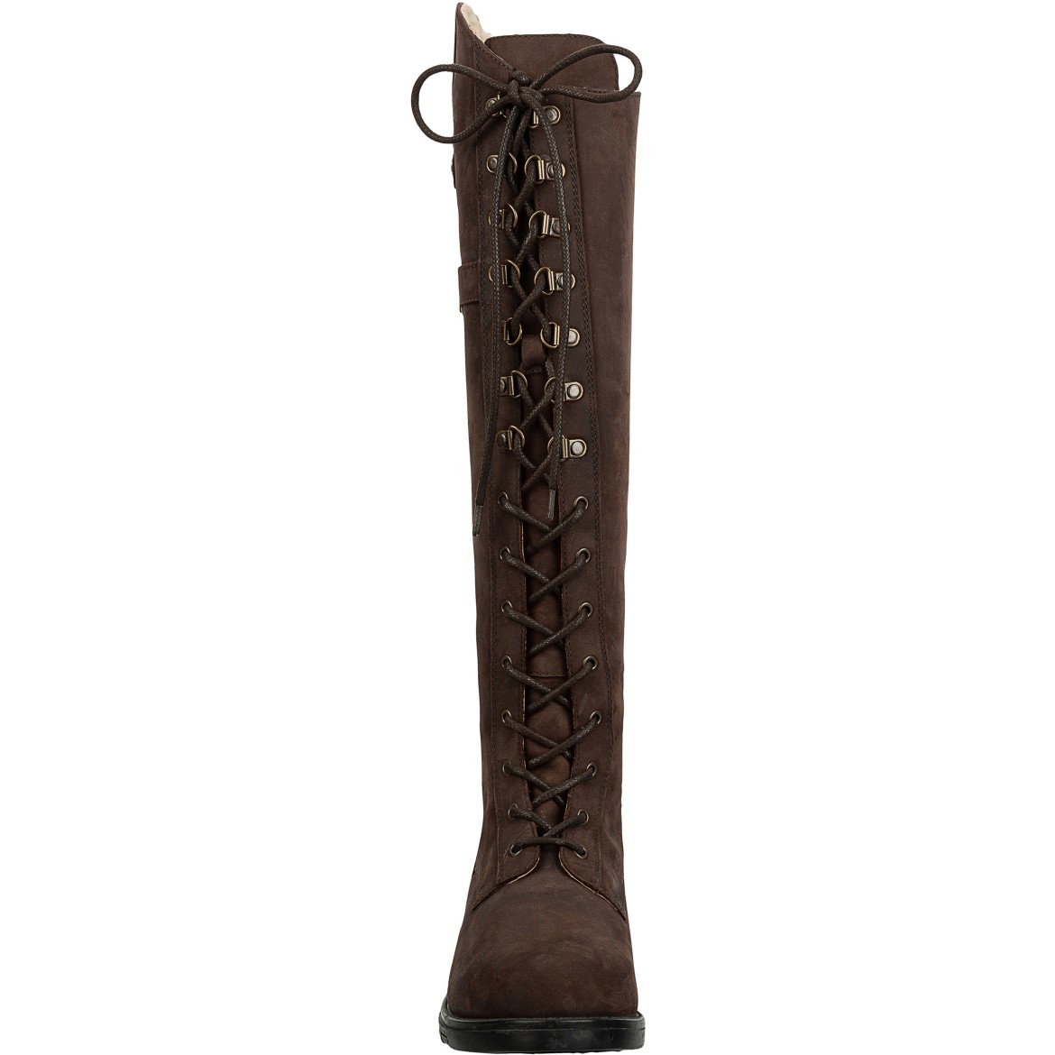 Winter Damen Reitstiefel LONGFORD Echtleder waxy brown