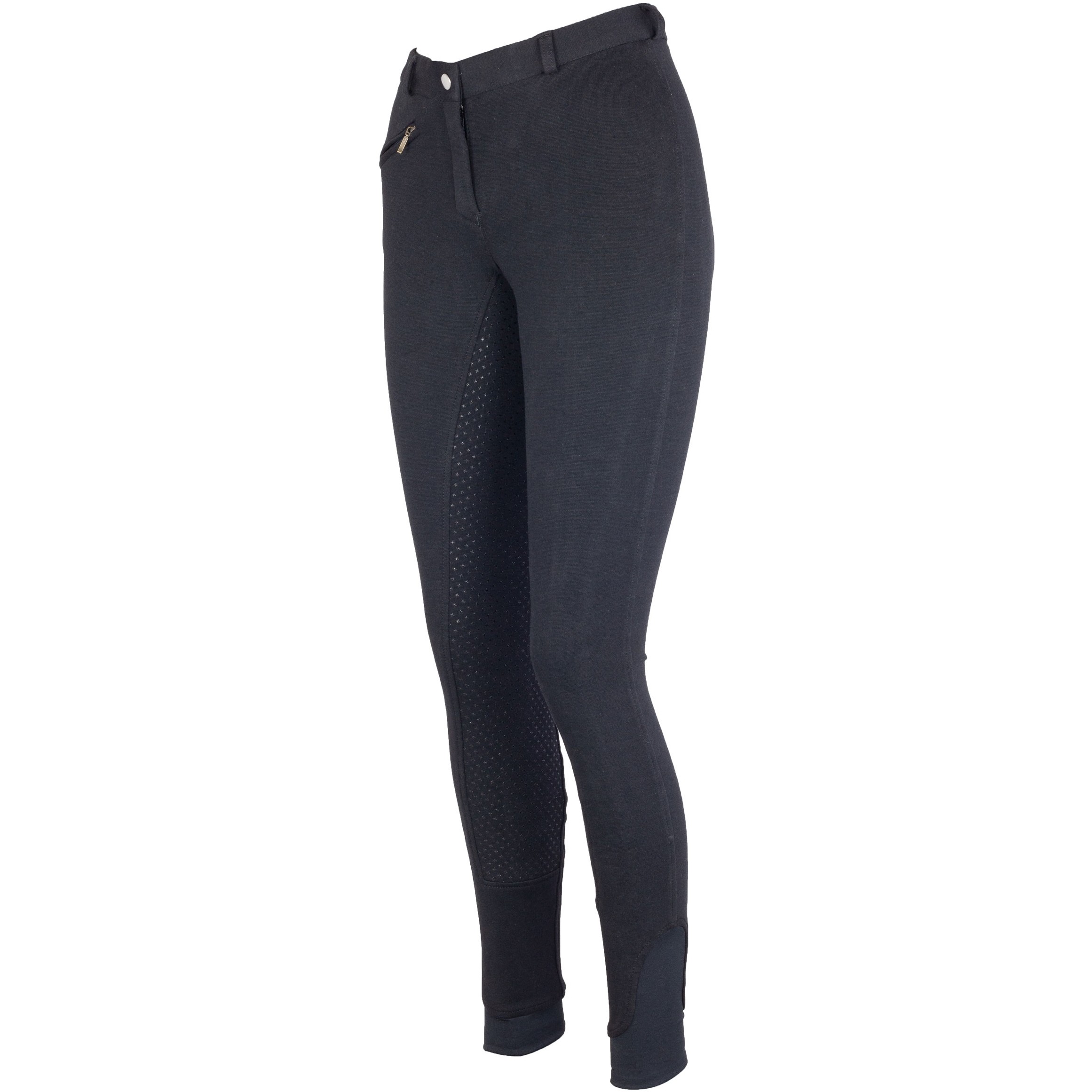 Damen Reithose Silikon Vollbesatz Flex BASICLINE schwarz