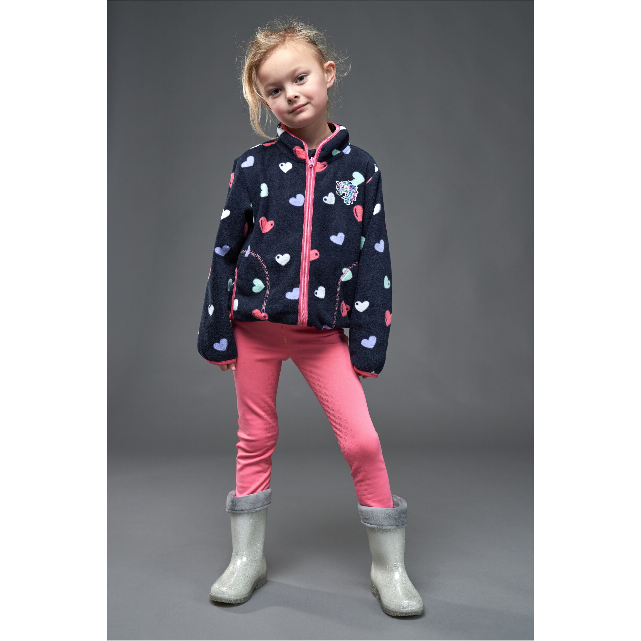 Kinder Fleecejacke HANNAH navy